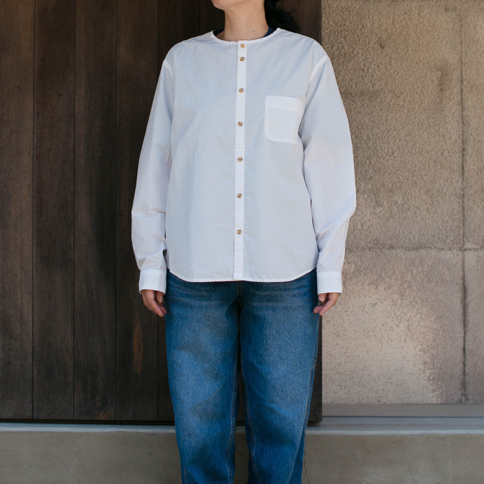 Nerd shirts no collar<br>No.1802-A