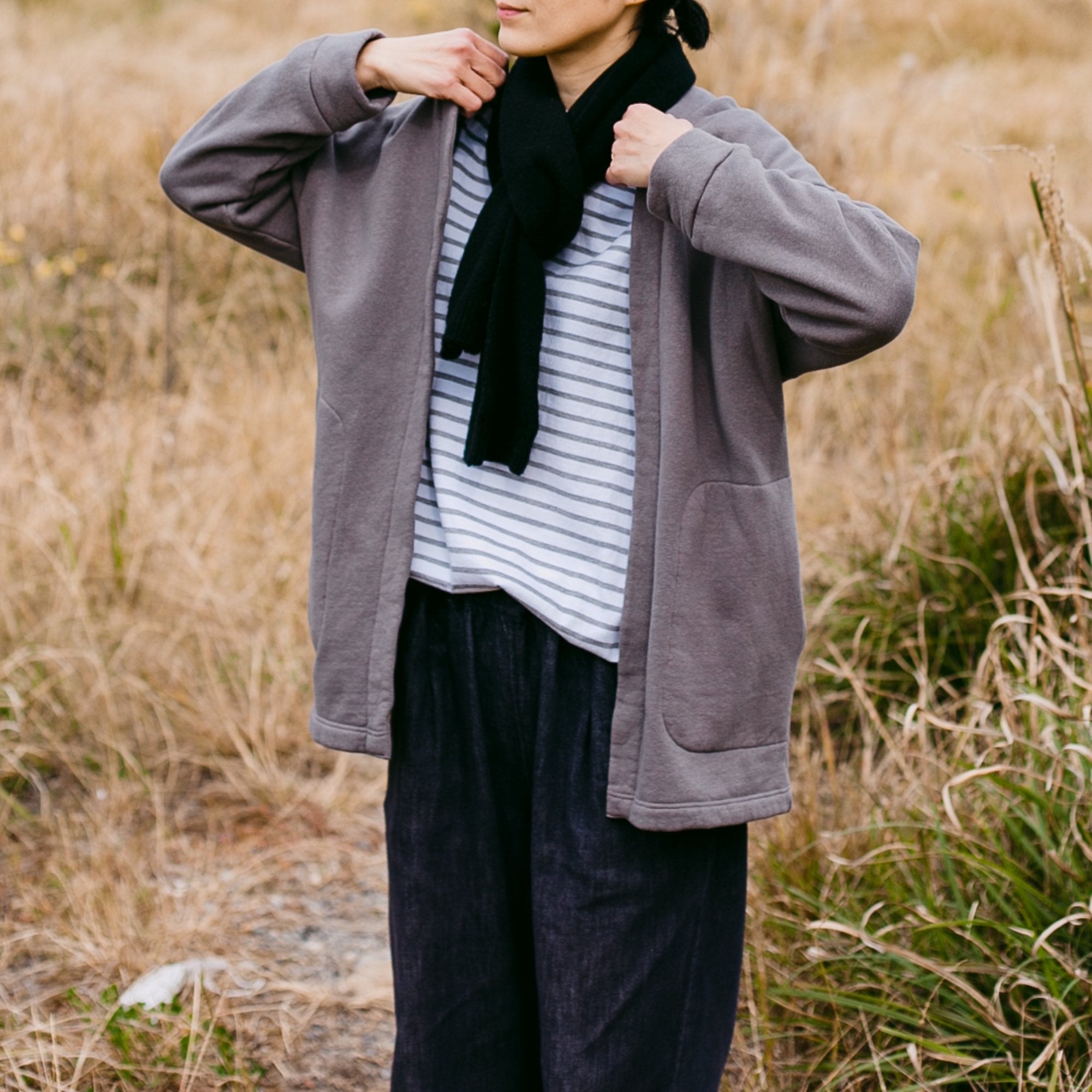 RINEN/2/14 ウールスリーブマフラー