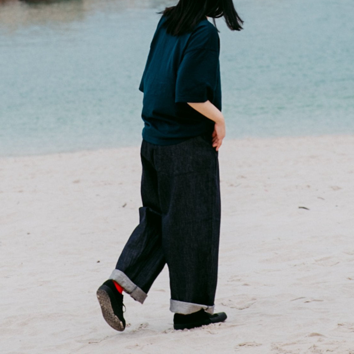 RINEN<br>10オンス<br>ノットインディゴデニム<br>リラックスパンツ<br>No.R47710