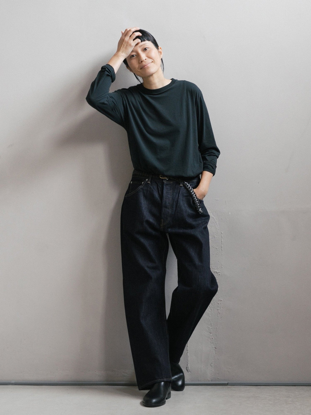 HATSKI Wide Tapered Denim HTK-22003
