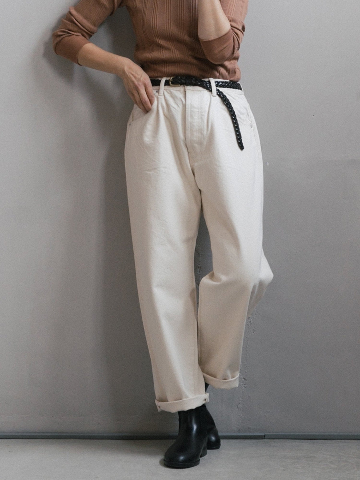 HATSKI Wide Tapered Katsuragi Denim HTK-22003-K