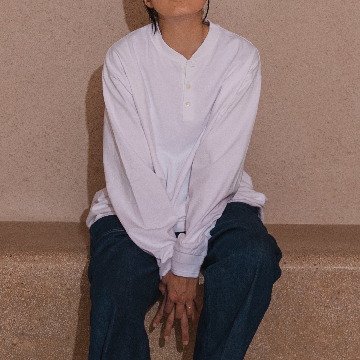 Ohh!<br>Henley Neck L/S<br>OHH-041