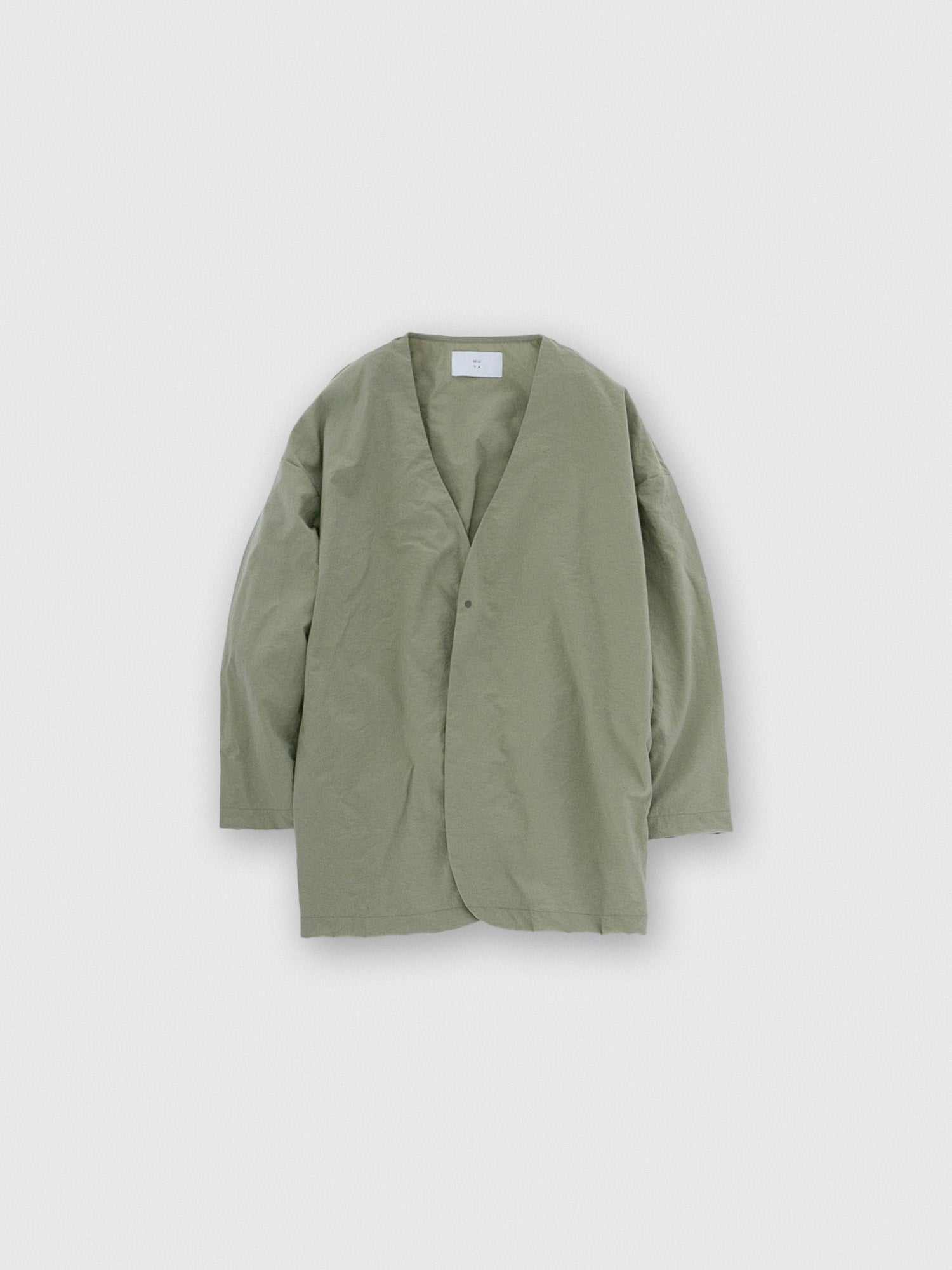 Nylon round cardigan<br>No.2424