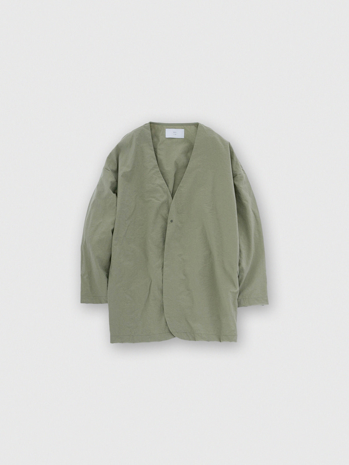 Nylon round cardigan No.2424