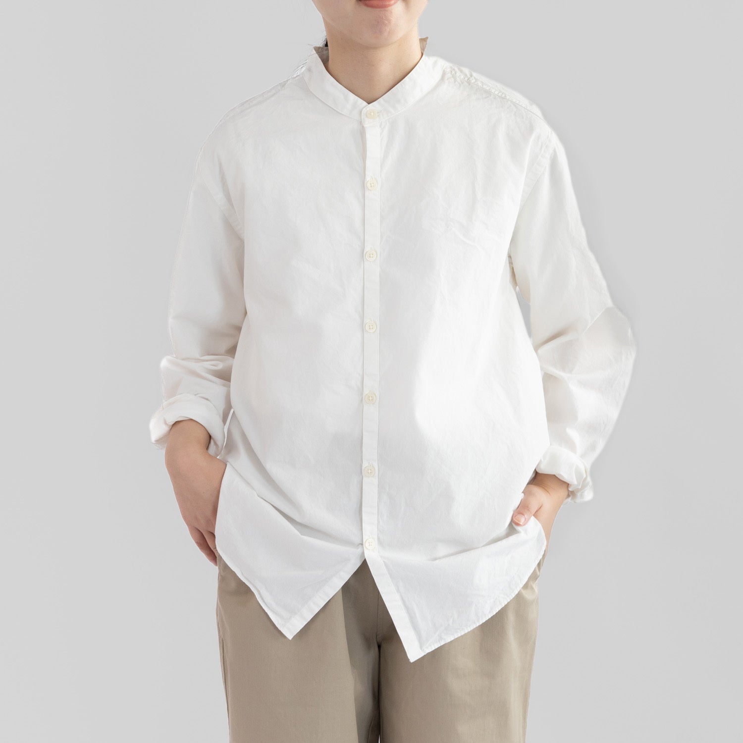 40/1<br>Atelier shirts relax<br>stand collar<br>No.1922