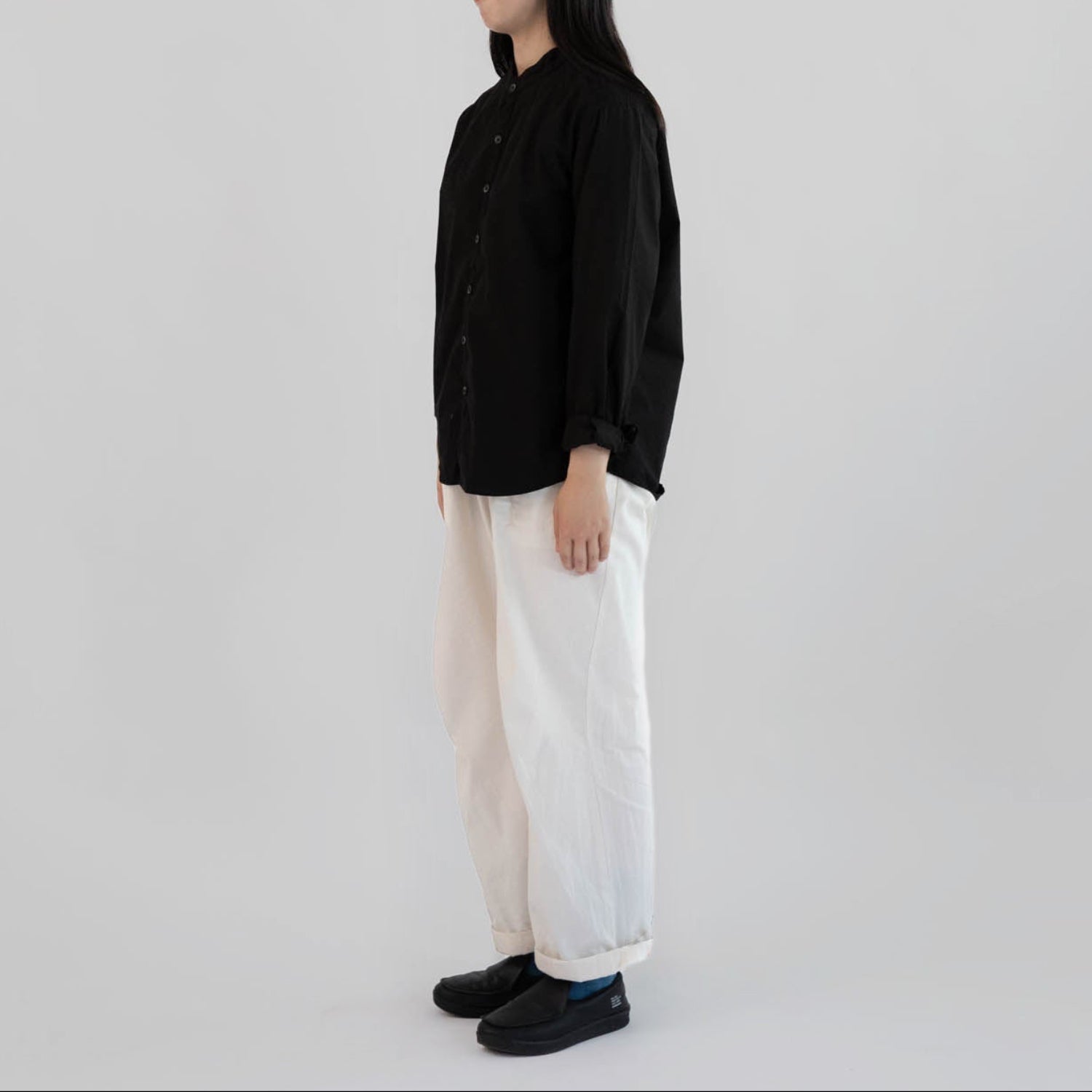 40/1<br> Atelier shirts relax<br> stand collar<br> No.1922