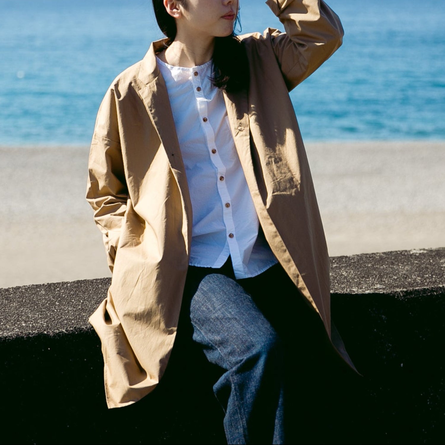 Livery coat<br> tailored collar<br> No.2109