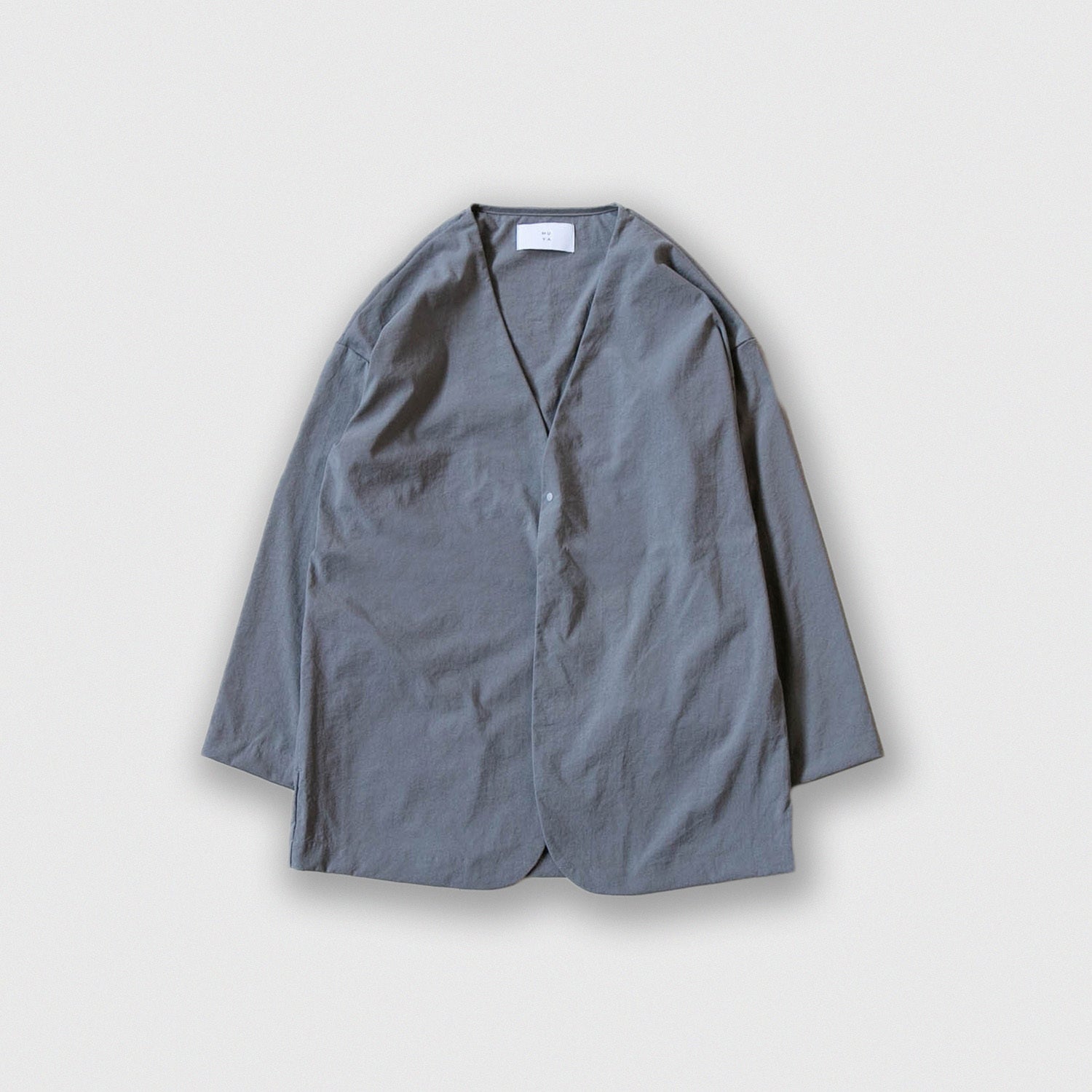 Nylon round cardigan<br> No.2424