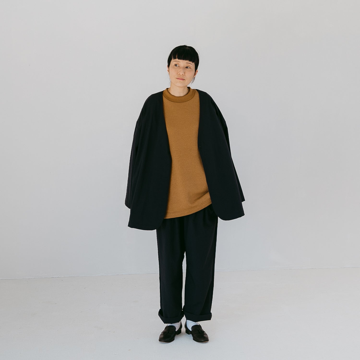 Nylon relax pants<br>No.2425