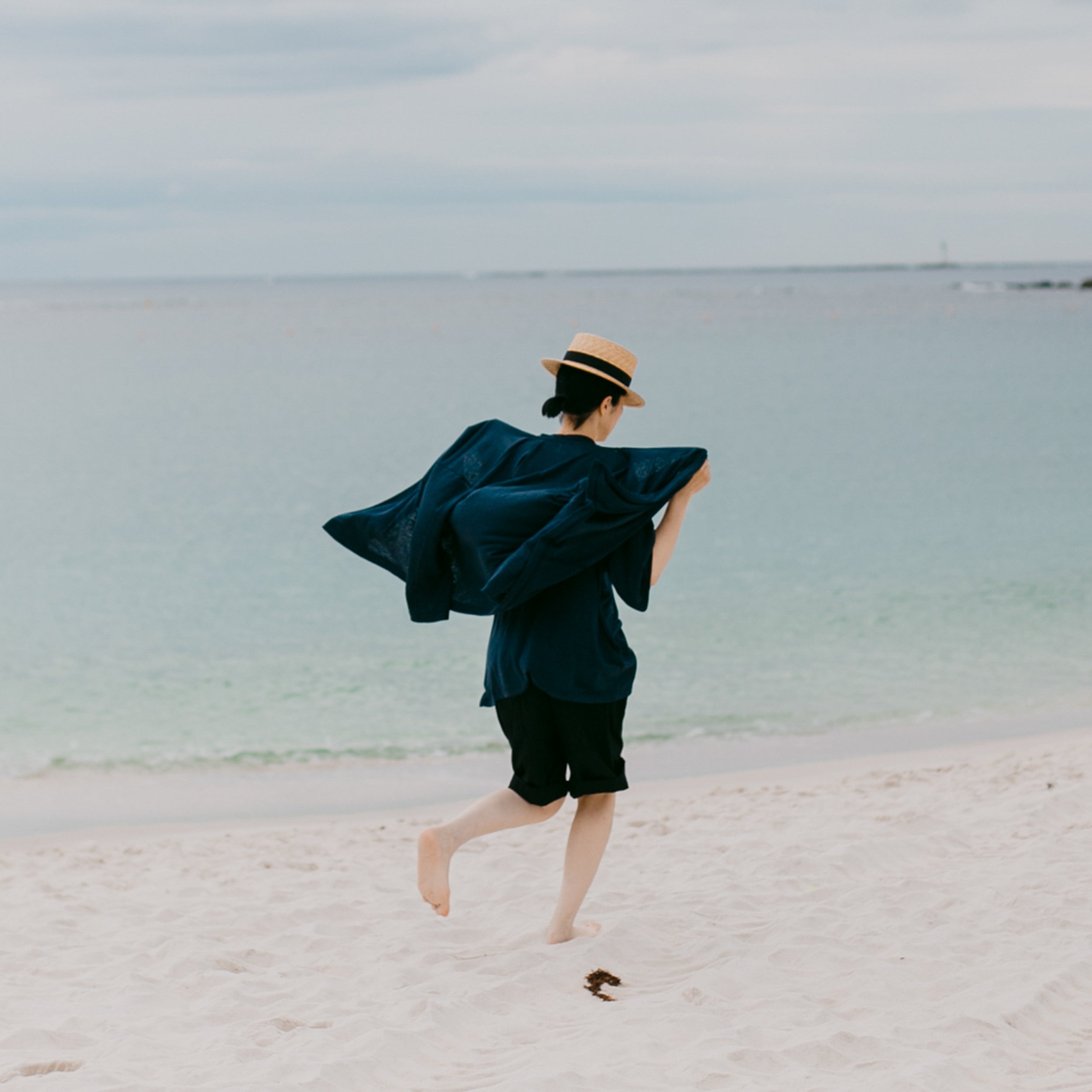 Linen<br>relax cardigan<br>No.2217
