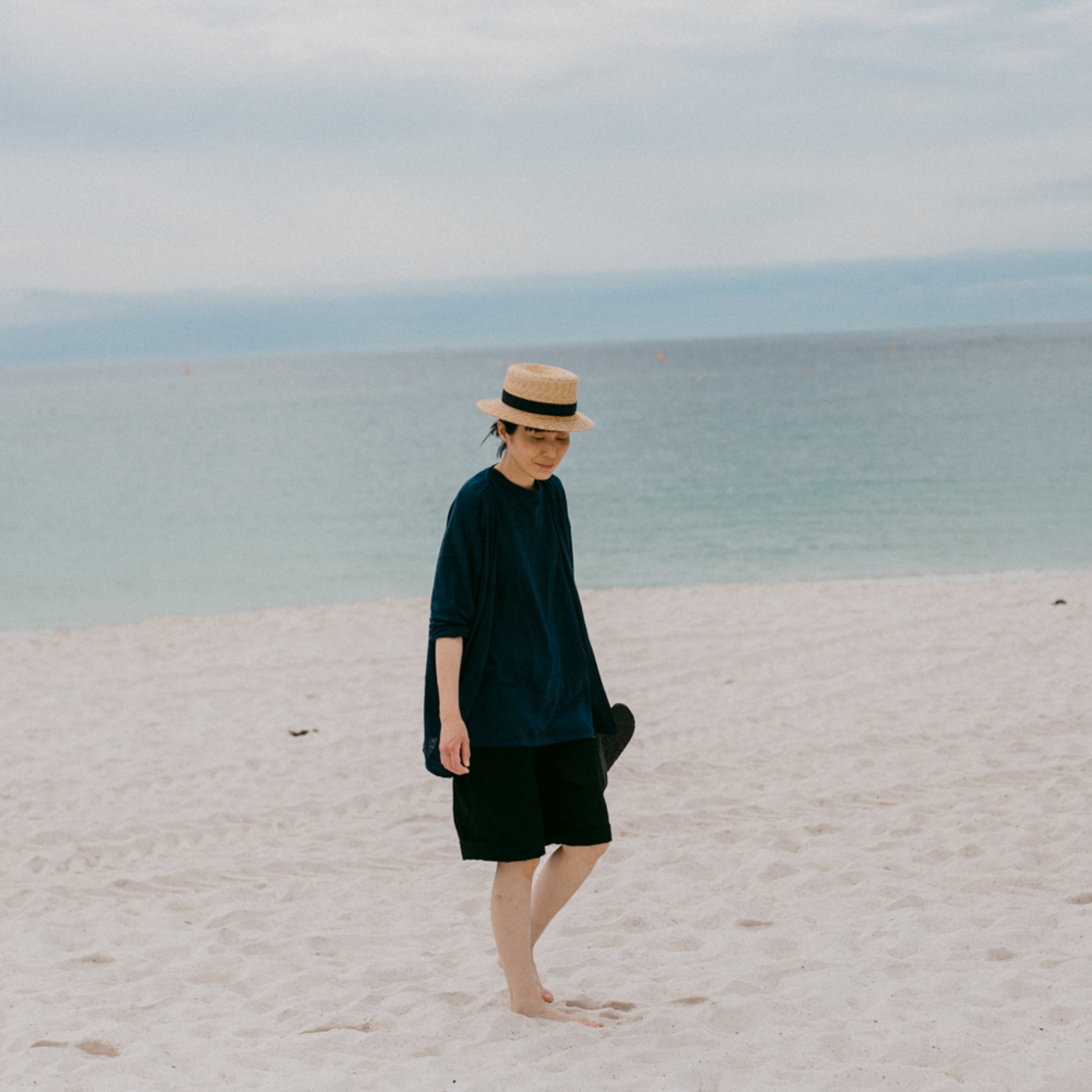 Linen<br>relax cardigan<br>No.2217