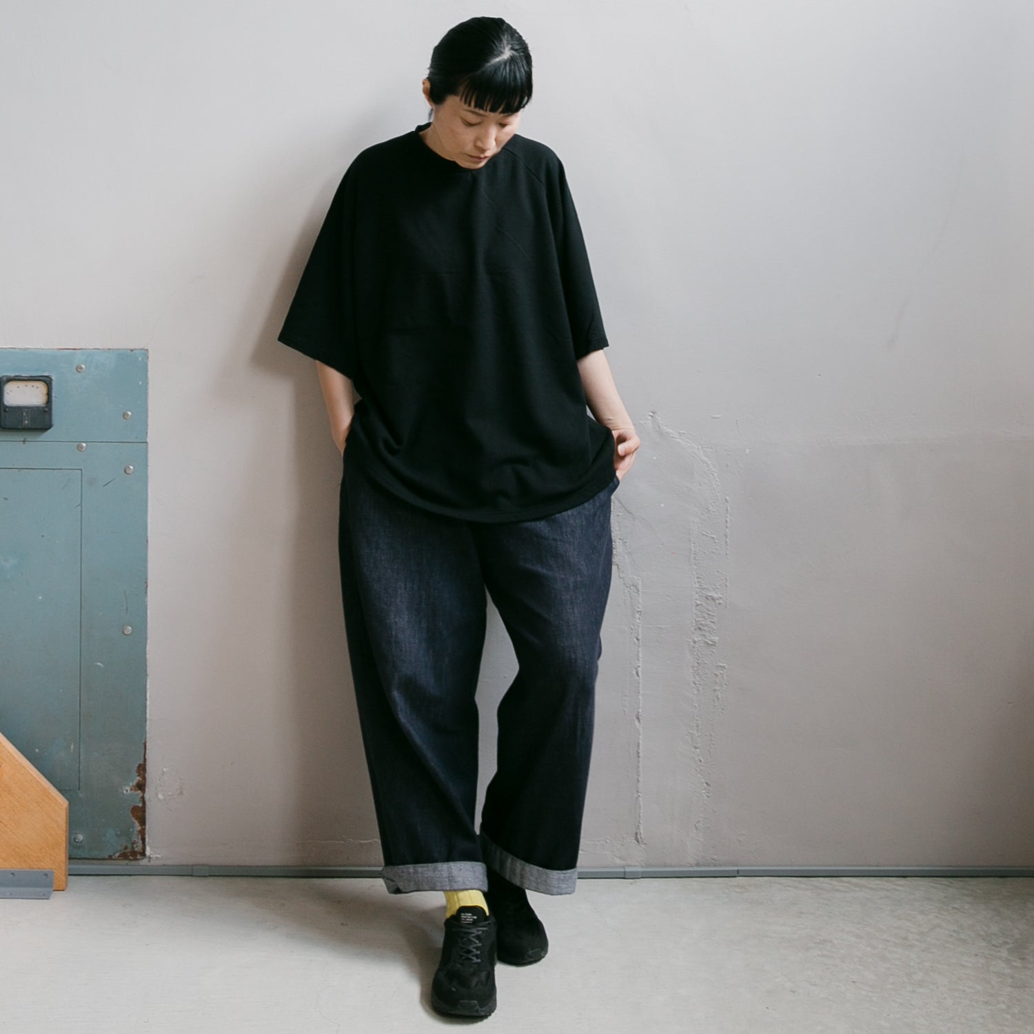 Raglan sleeve<br>straight T-shirts<br>No.2081