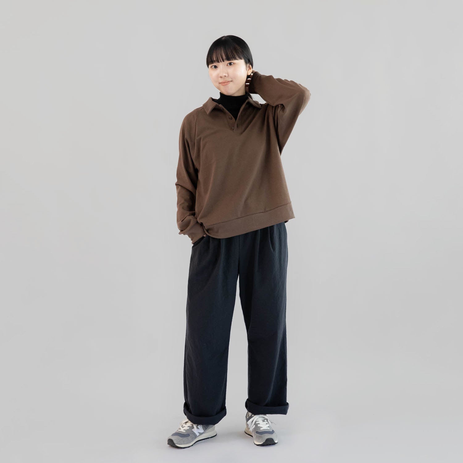 Oversized polo<br> No.2550