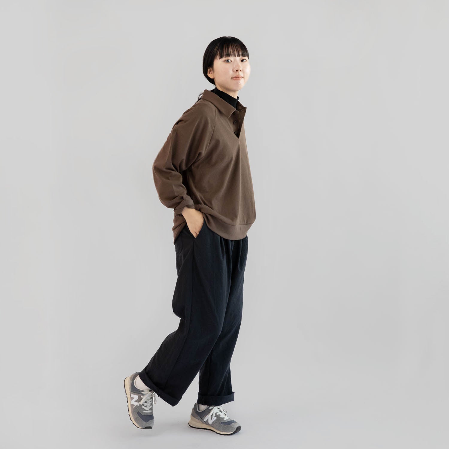 Oversized polo<br> No.2550