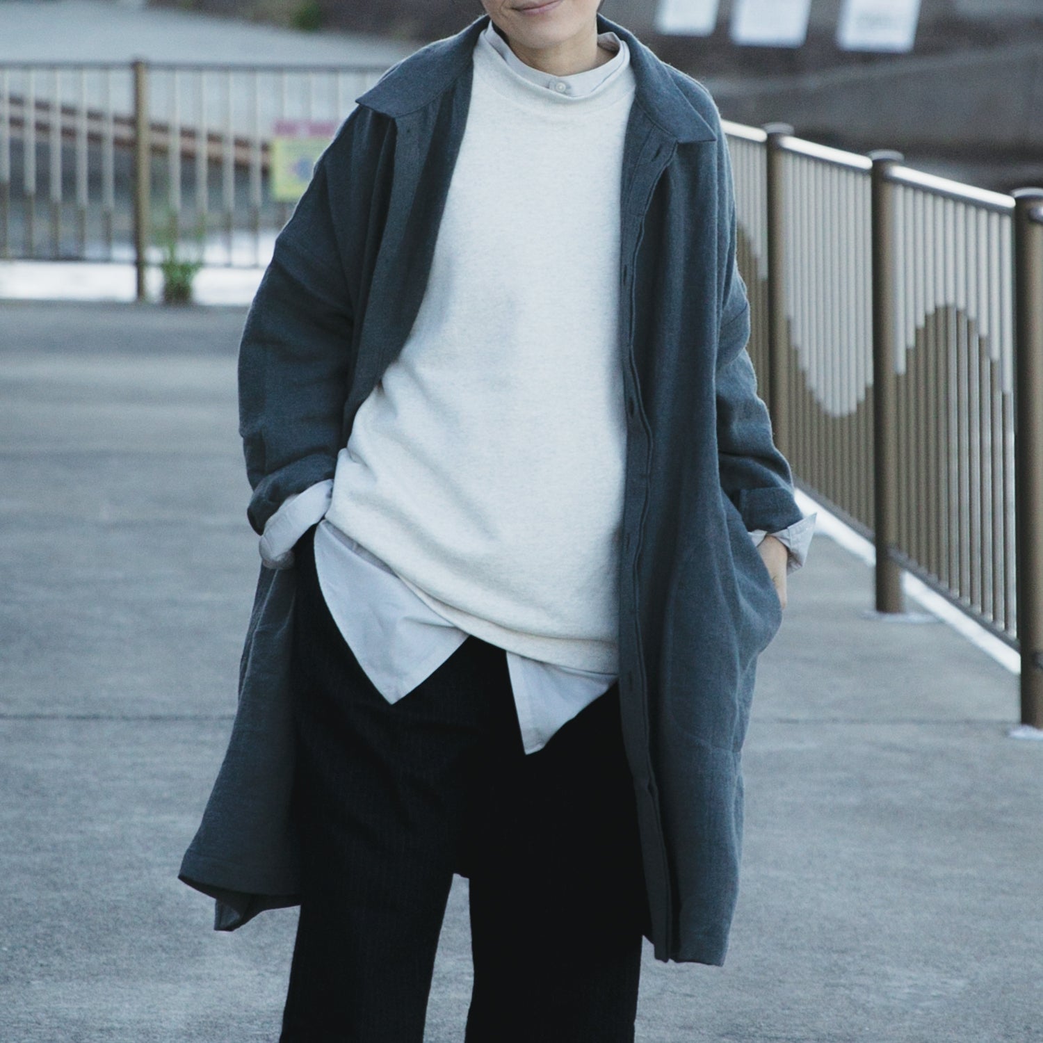 Soutien collar<br>wide coat<br>No.2539