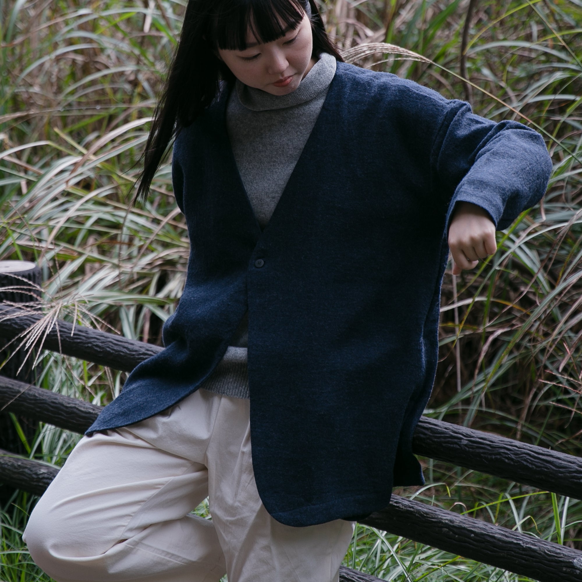 Round cardigan<br>No.2540