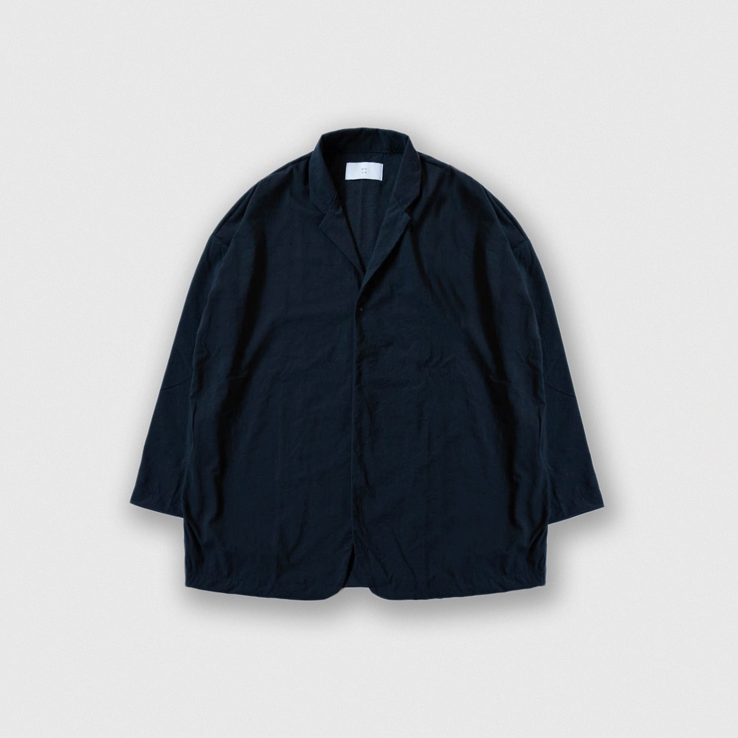 Nylon round cardigan<br> tailored collar<br> No.2560