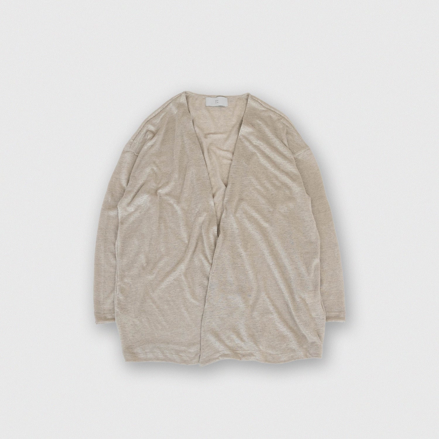 Linen<br>relax cardigan<br>No.2217