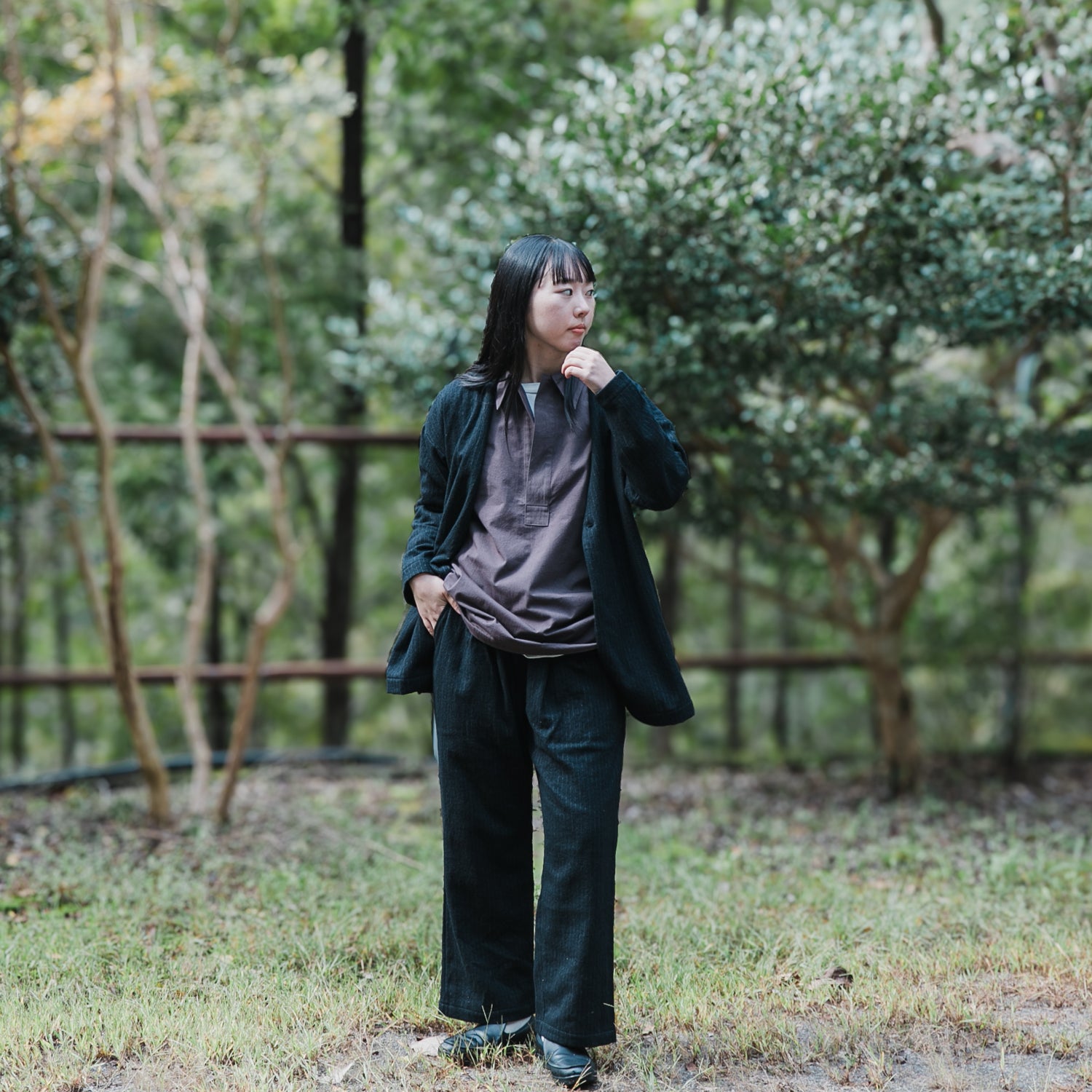 Round cardigan<br>No.2537