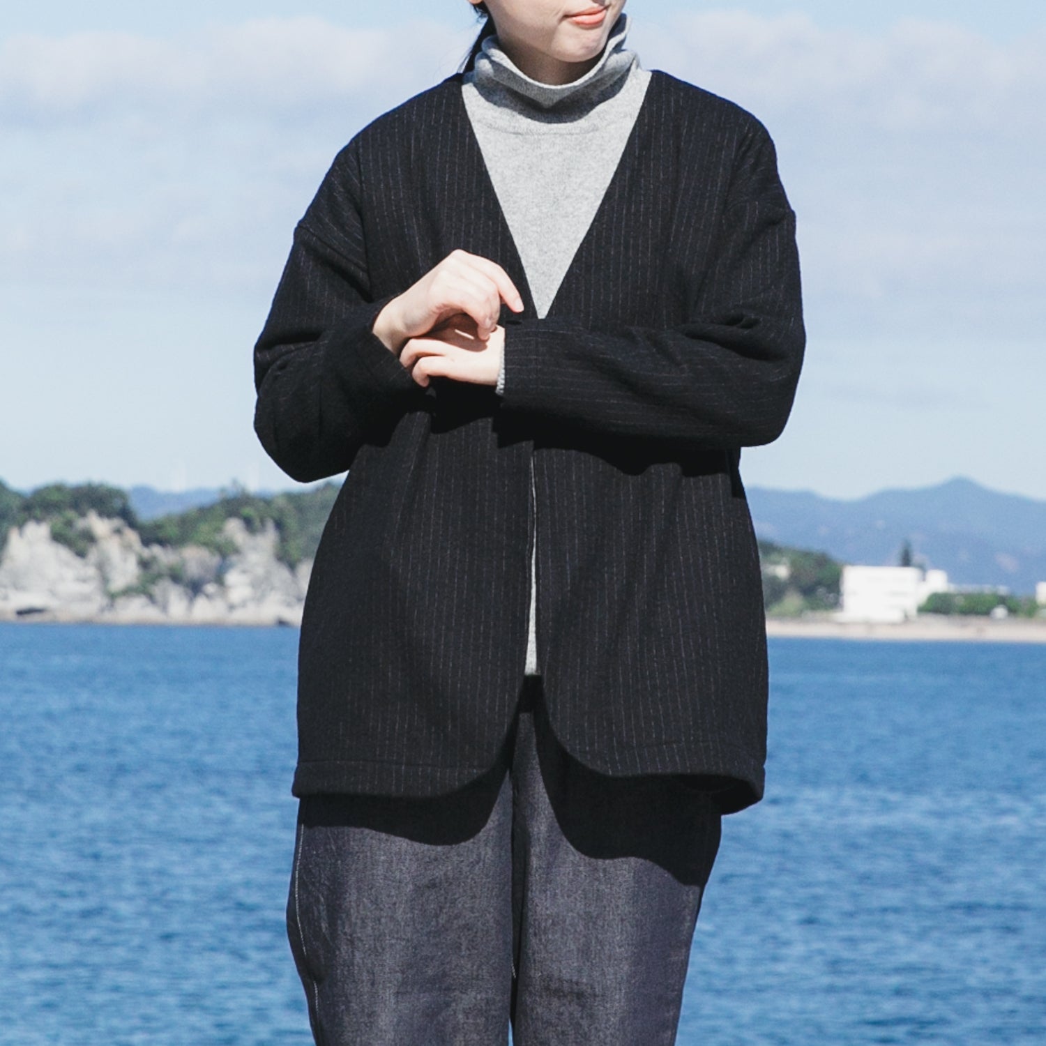 Round cardigan<br>No.2537