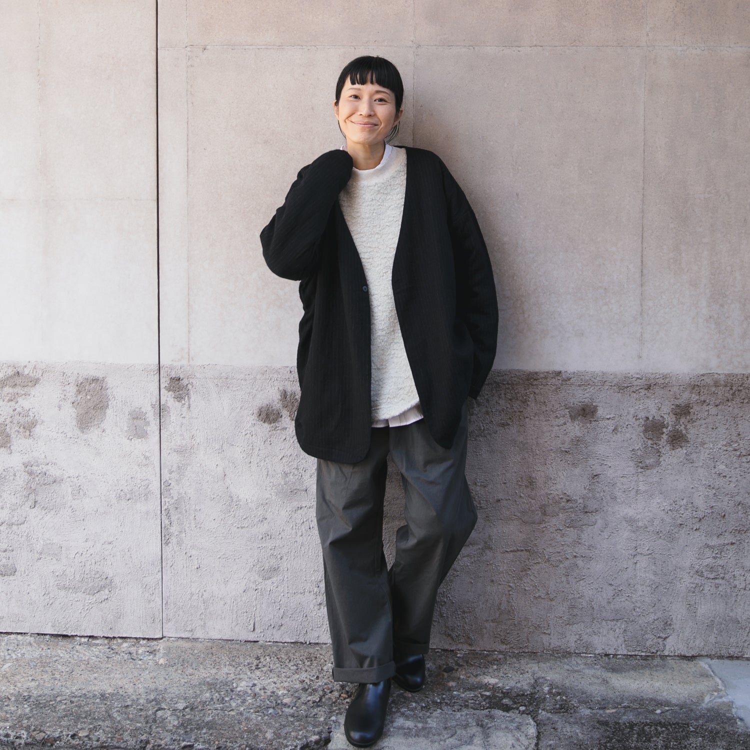 Round cardigan<br>No.2537