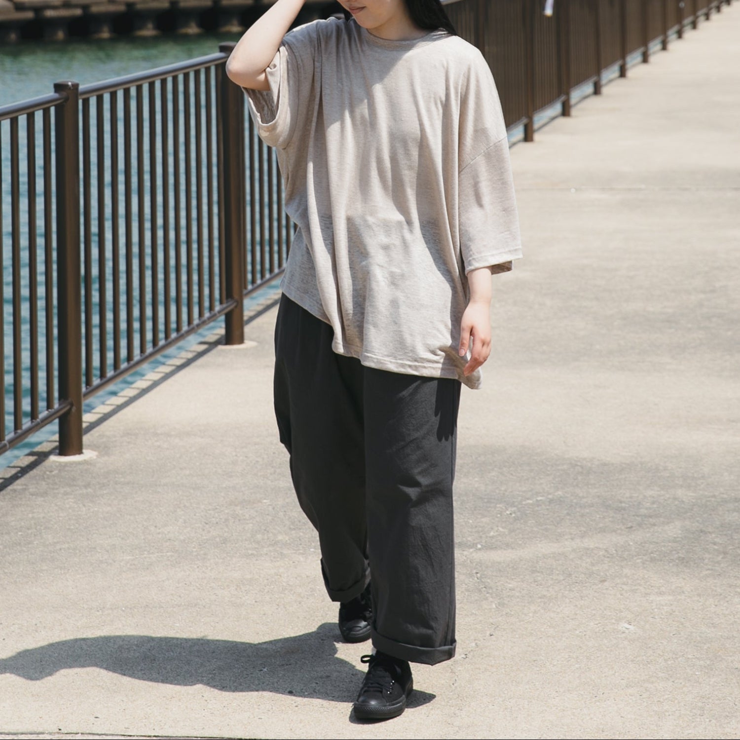 Relax semiwide pants<br>No.2561