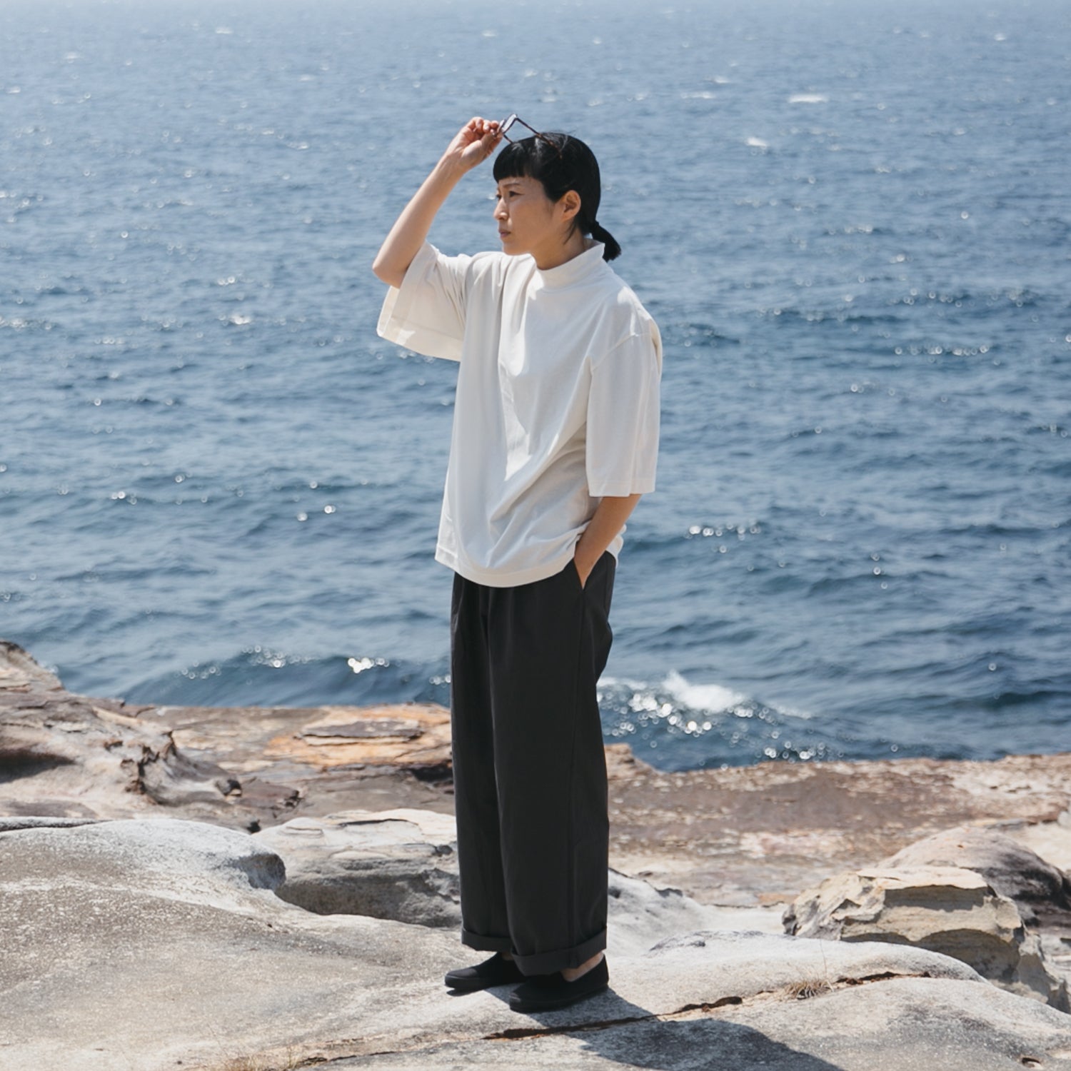 Relax semi-wide pants<br> No.2561
