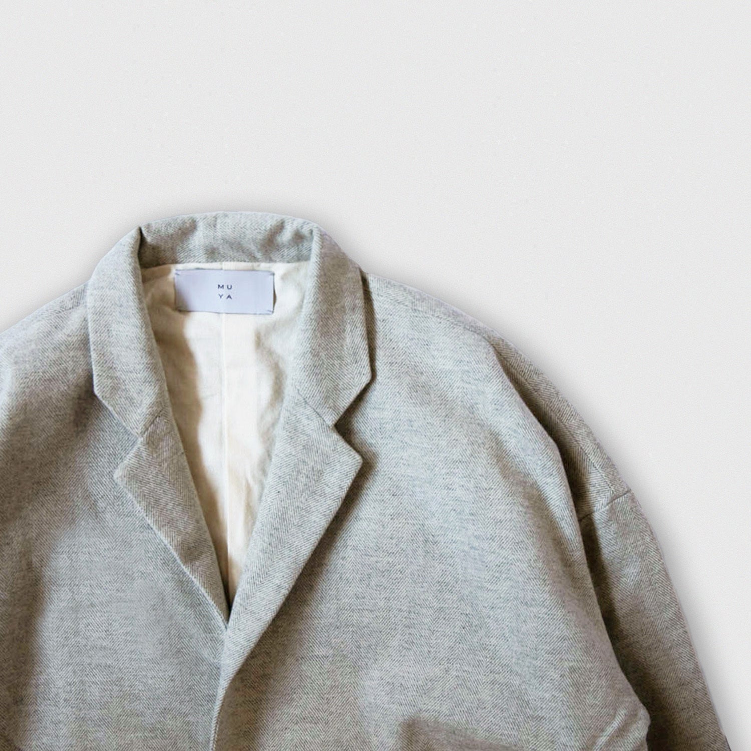 Herringbone<br>livery coat<br>tailored collar<br>-lining-<br>No.2532