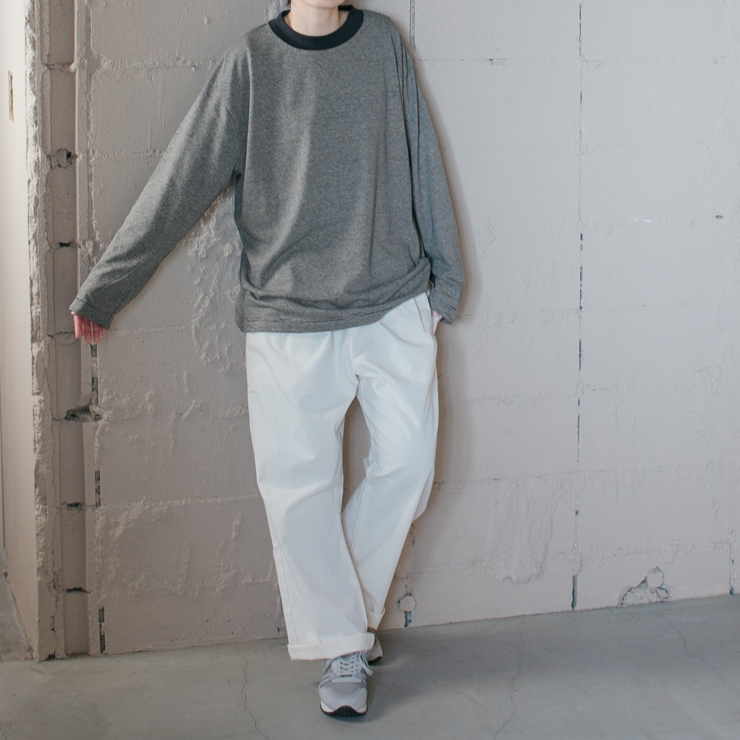 Border long sleeve<br>T-shirts<br>No.2513