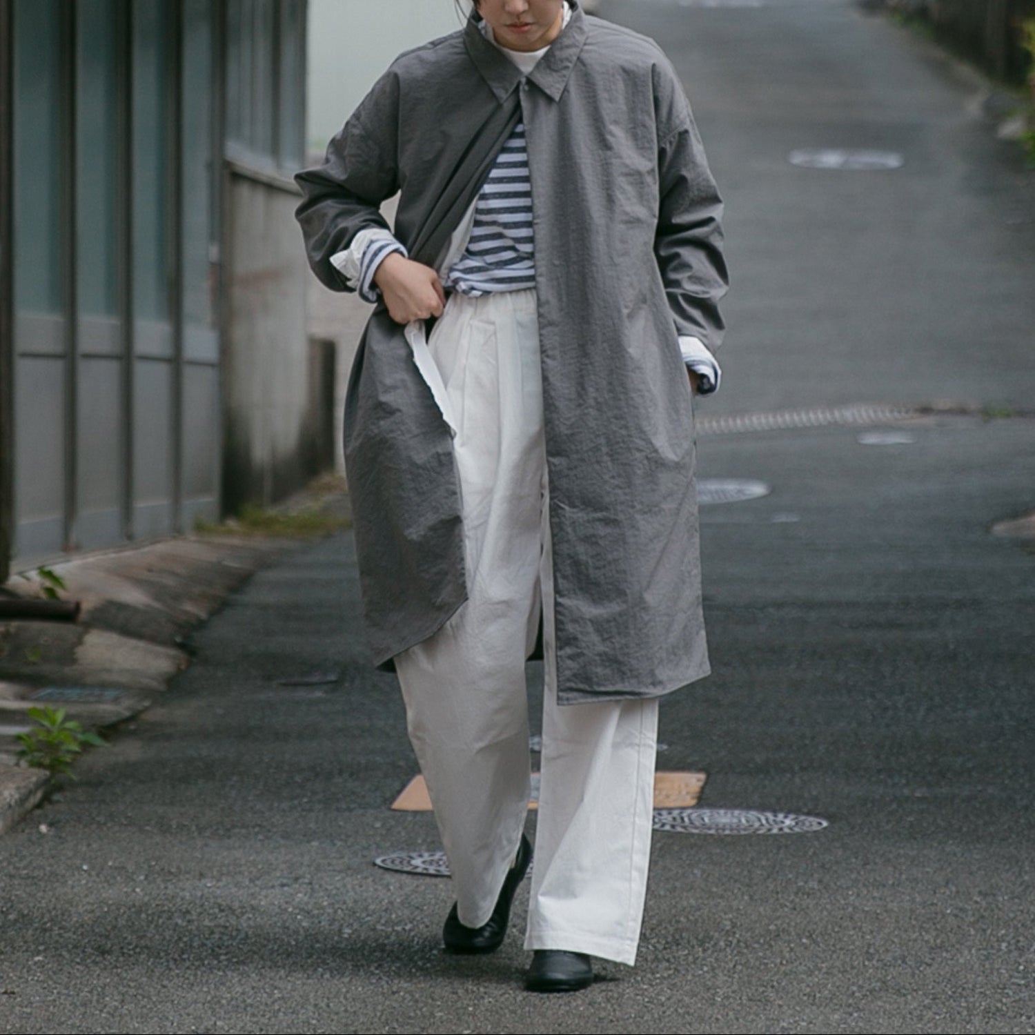 Nylon livery coat<br> soutien collar<br> No.2605