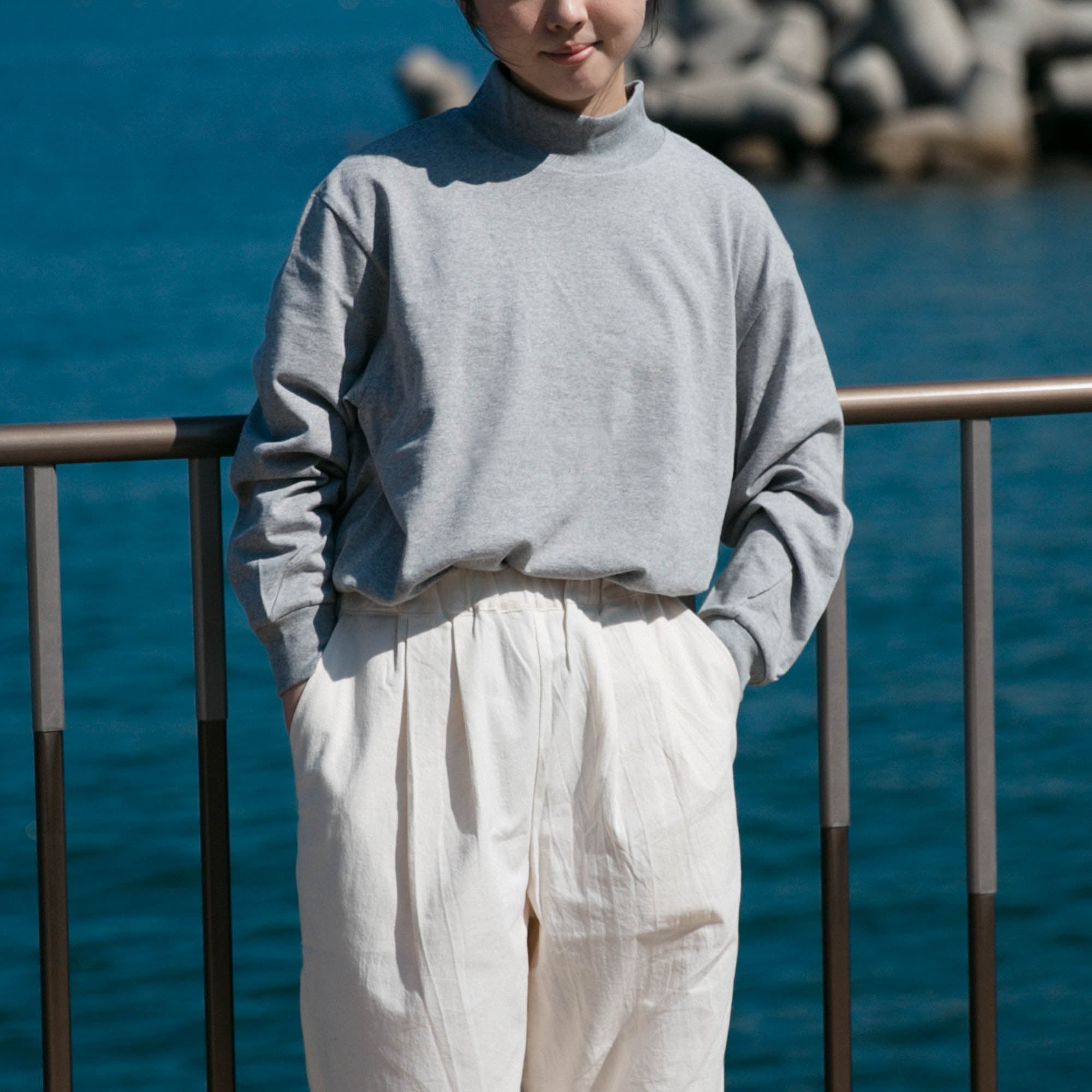 High neck T-shirts<br>No.2549