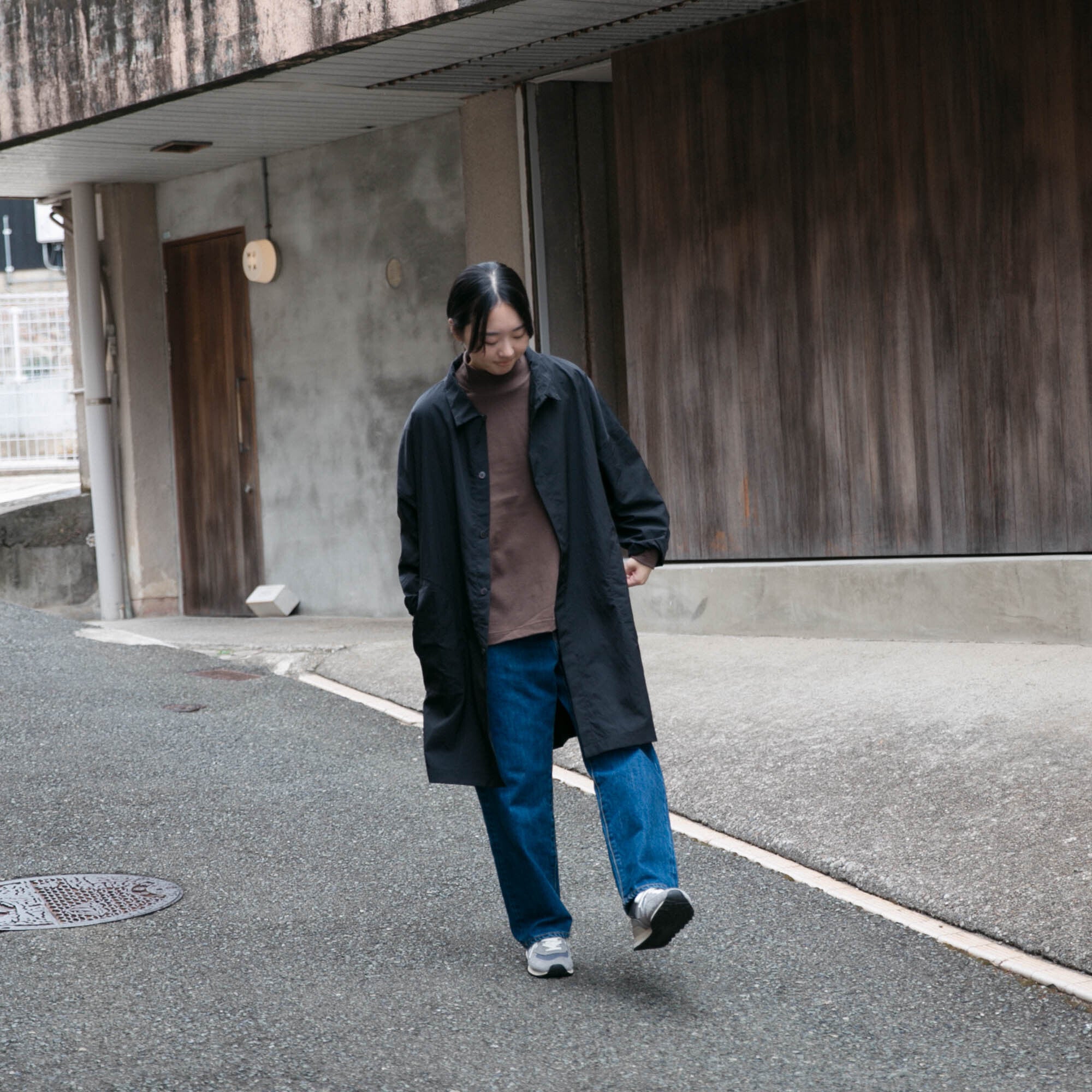 Nylon soutien collar<br>wide coat<br>No.2616