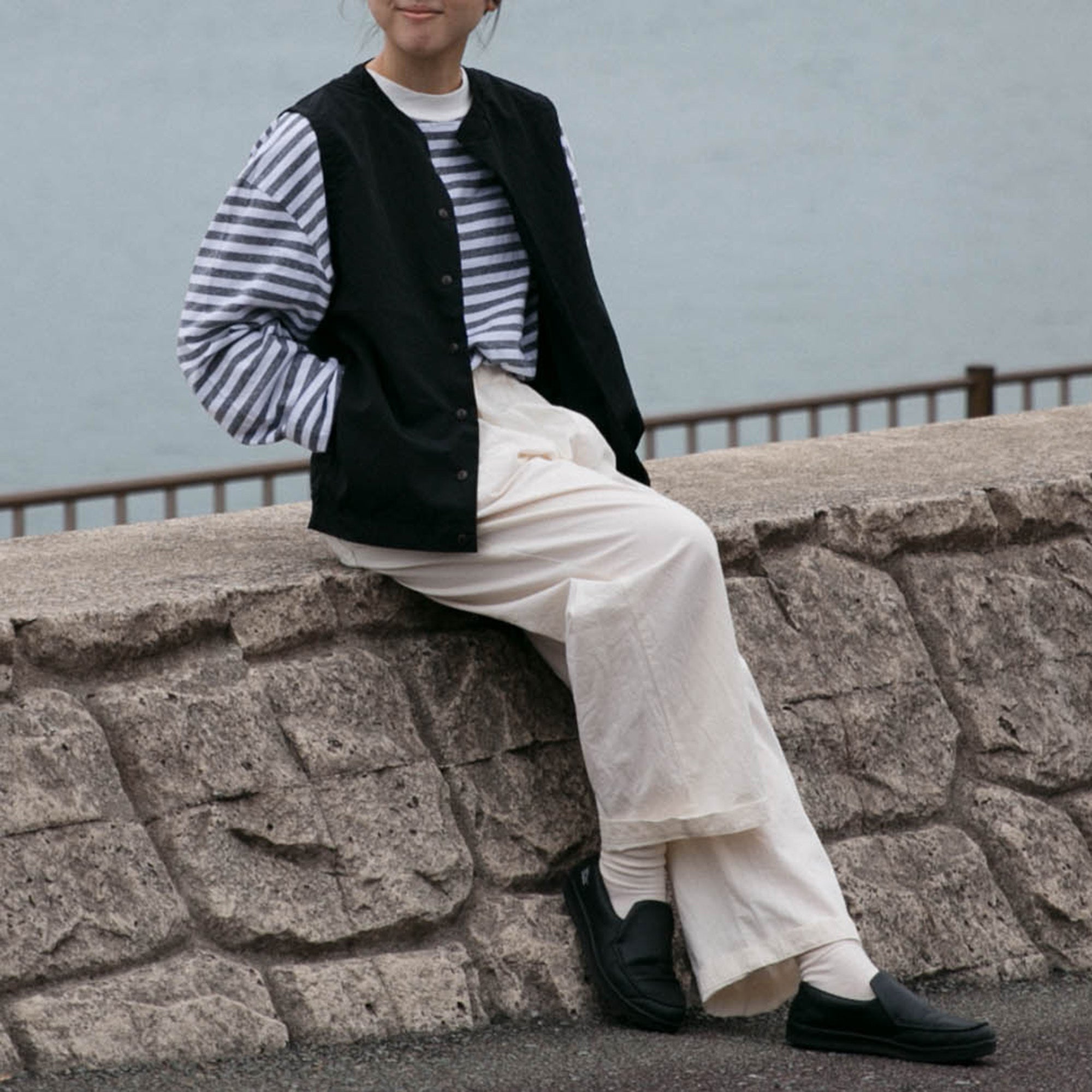 Nylon relax vest<br>No.2617