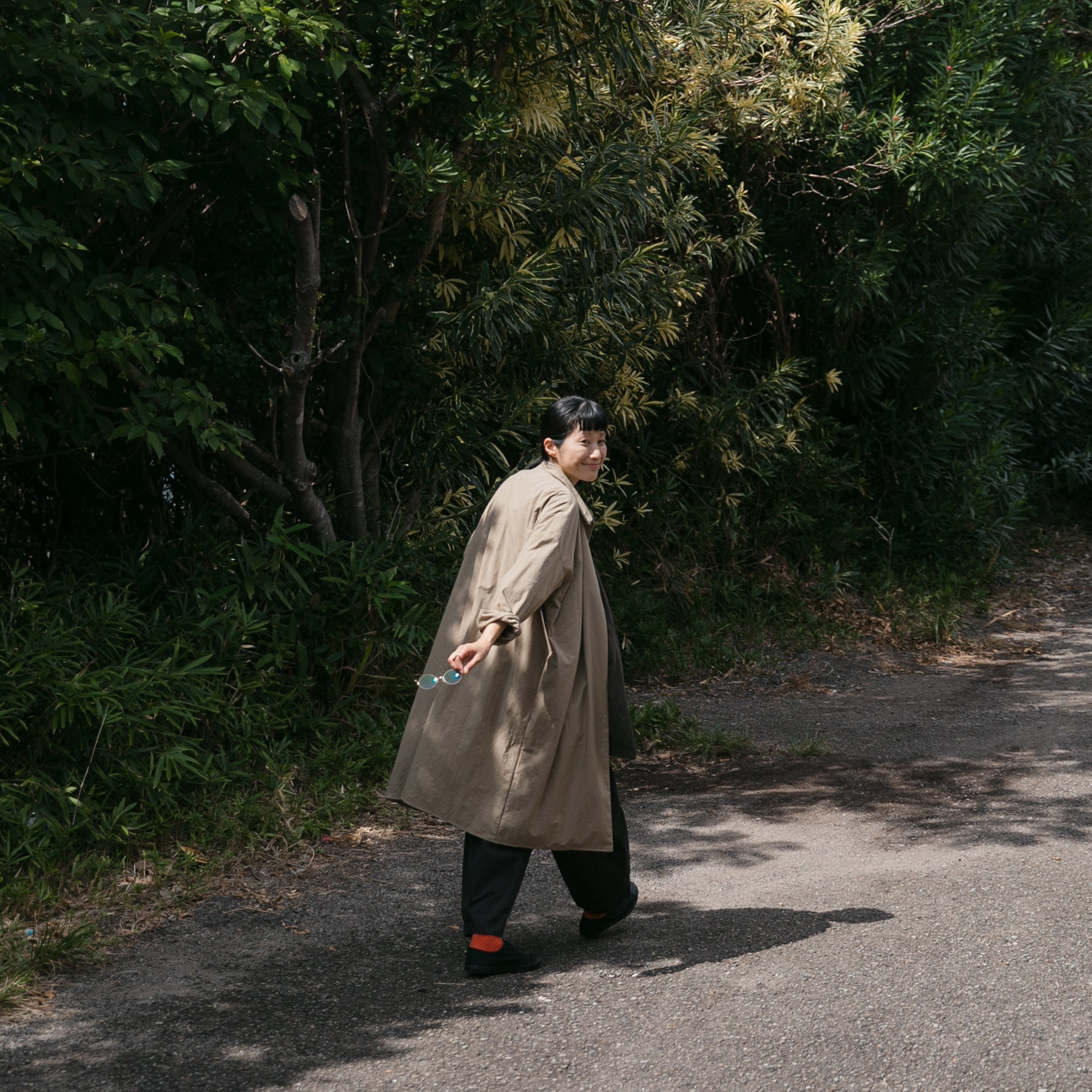 Nylon livery coat<br> soutien collar<br> No.2605