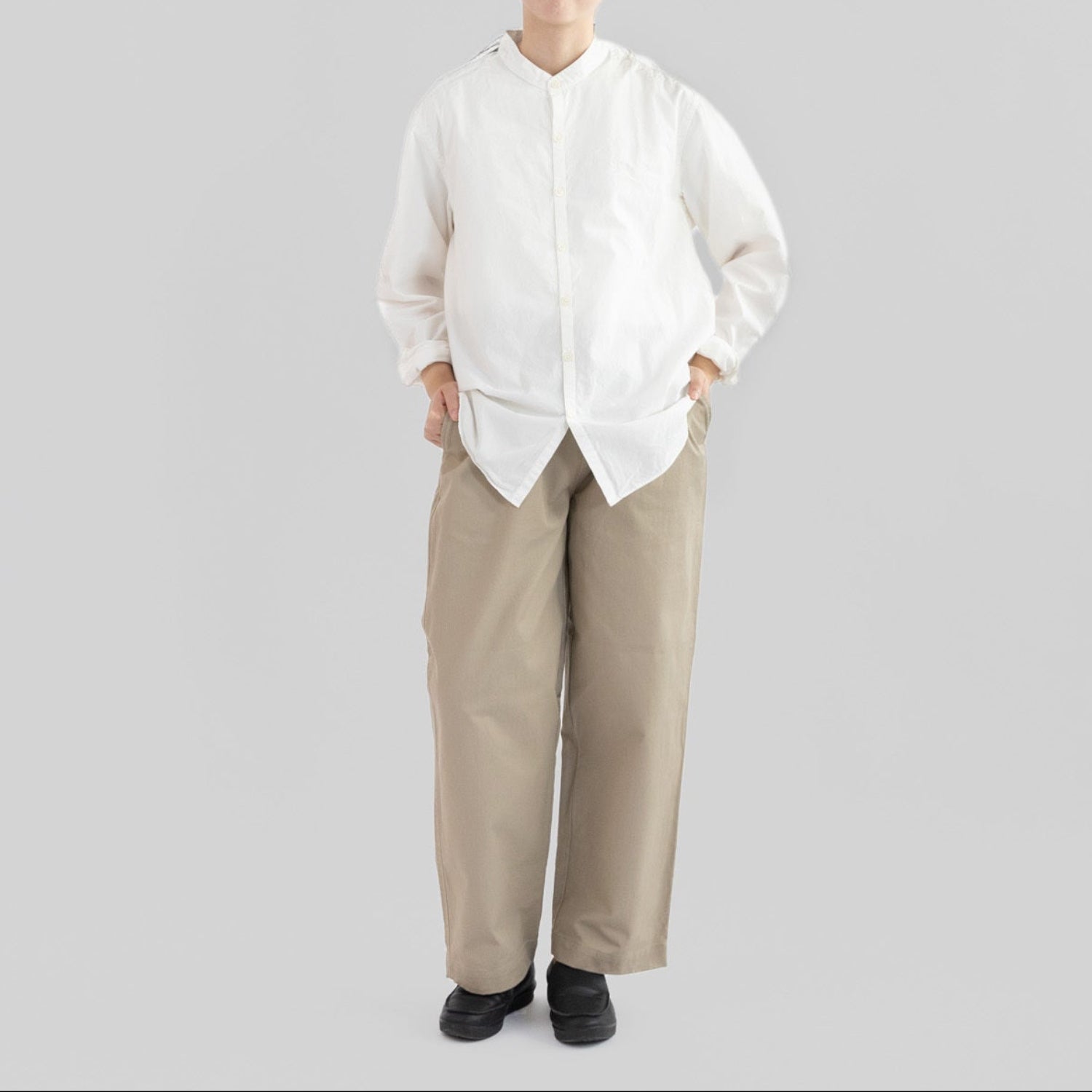 40/1<br> Atelier shirts relax<br> stand collar<br> No.1922