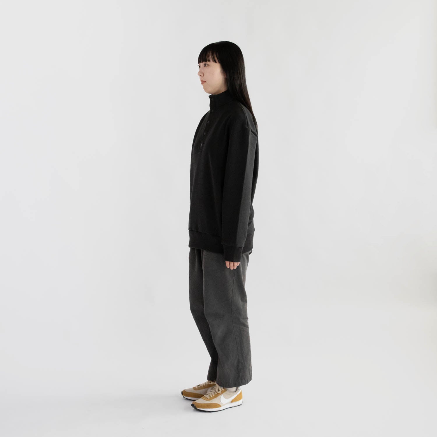 Half button pullover<br>No.2545