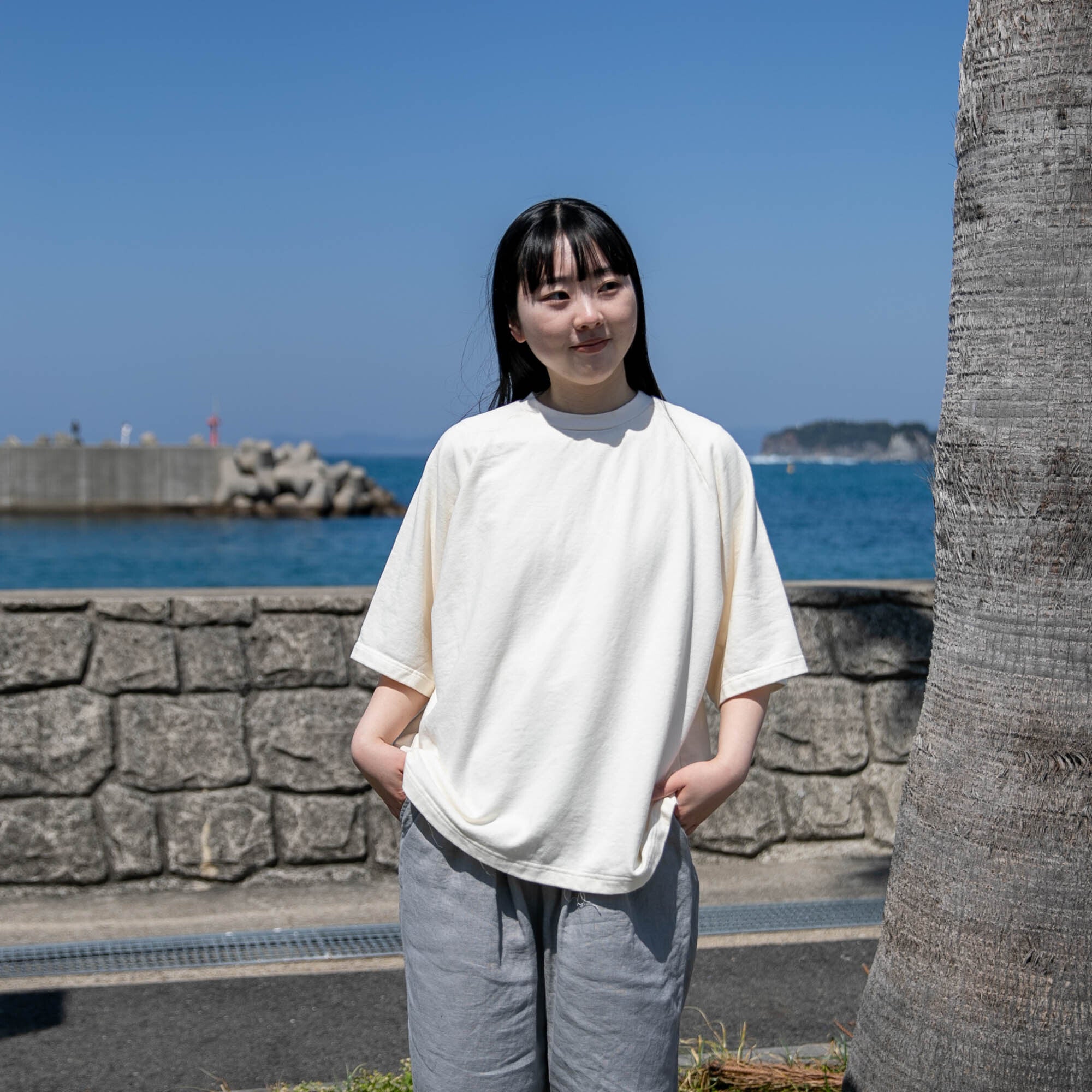 Raglan sleeve<br>straight T-shirts<br>No.2081