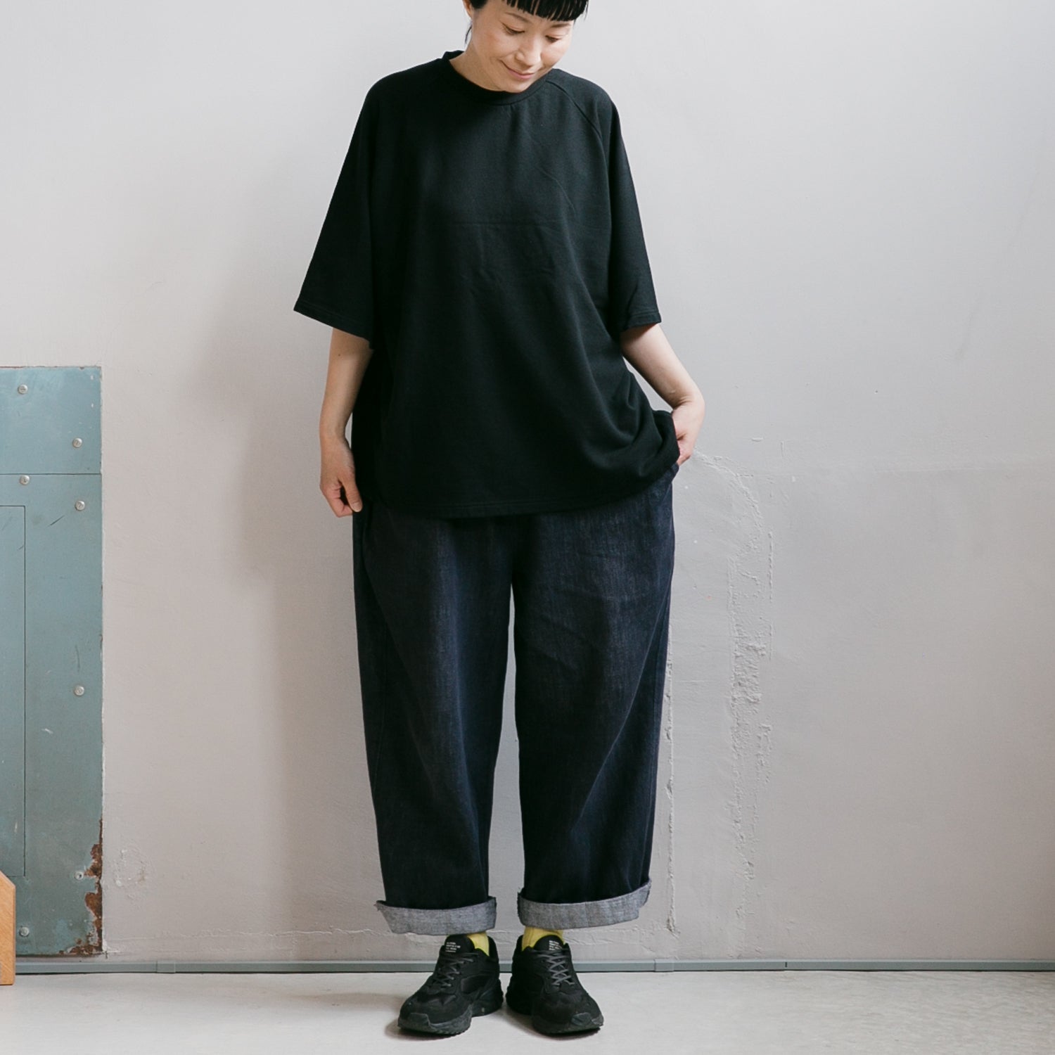 Raglan sleeve<br>straight T-shirts<br>No.2081