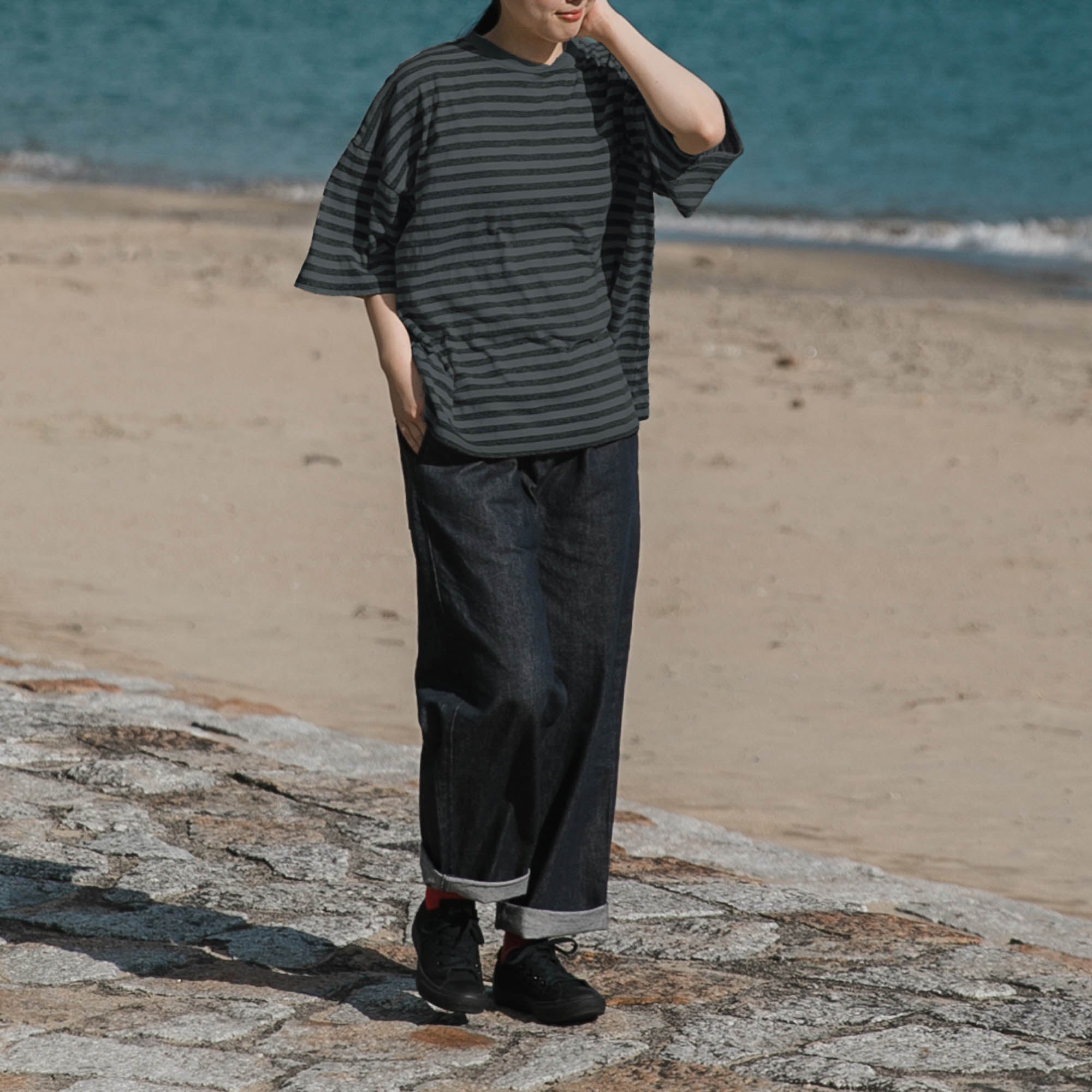 Straight T-shirts<br>No.2574