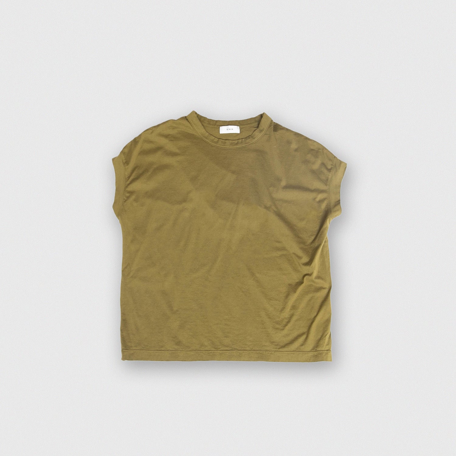 RINEN<br>60/2 スーピマ天竺<br>フレンチスリーブ<br>No.R19618