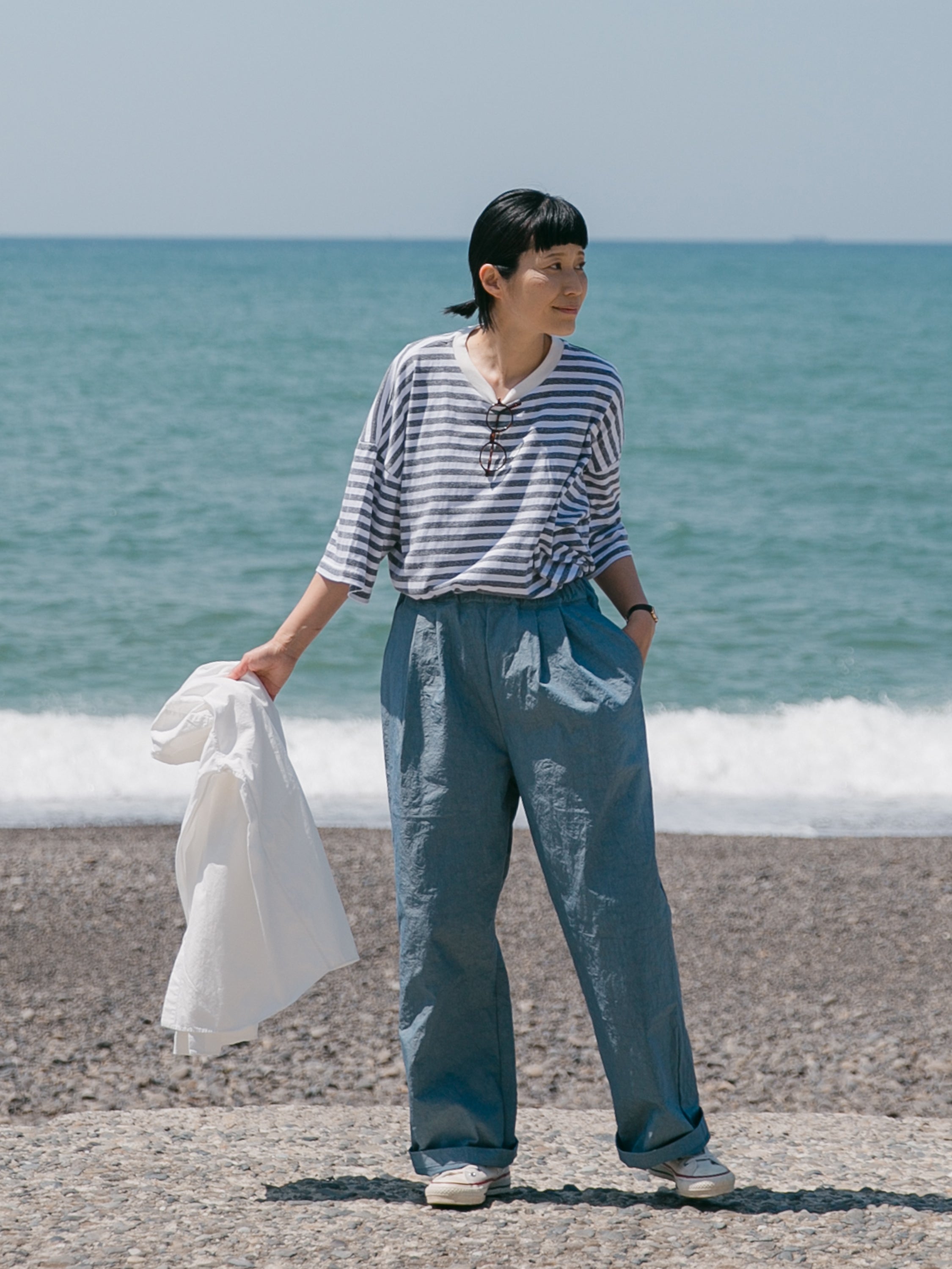 Relax semiwide pants<br>No.2608-N