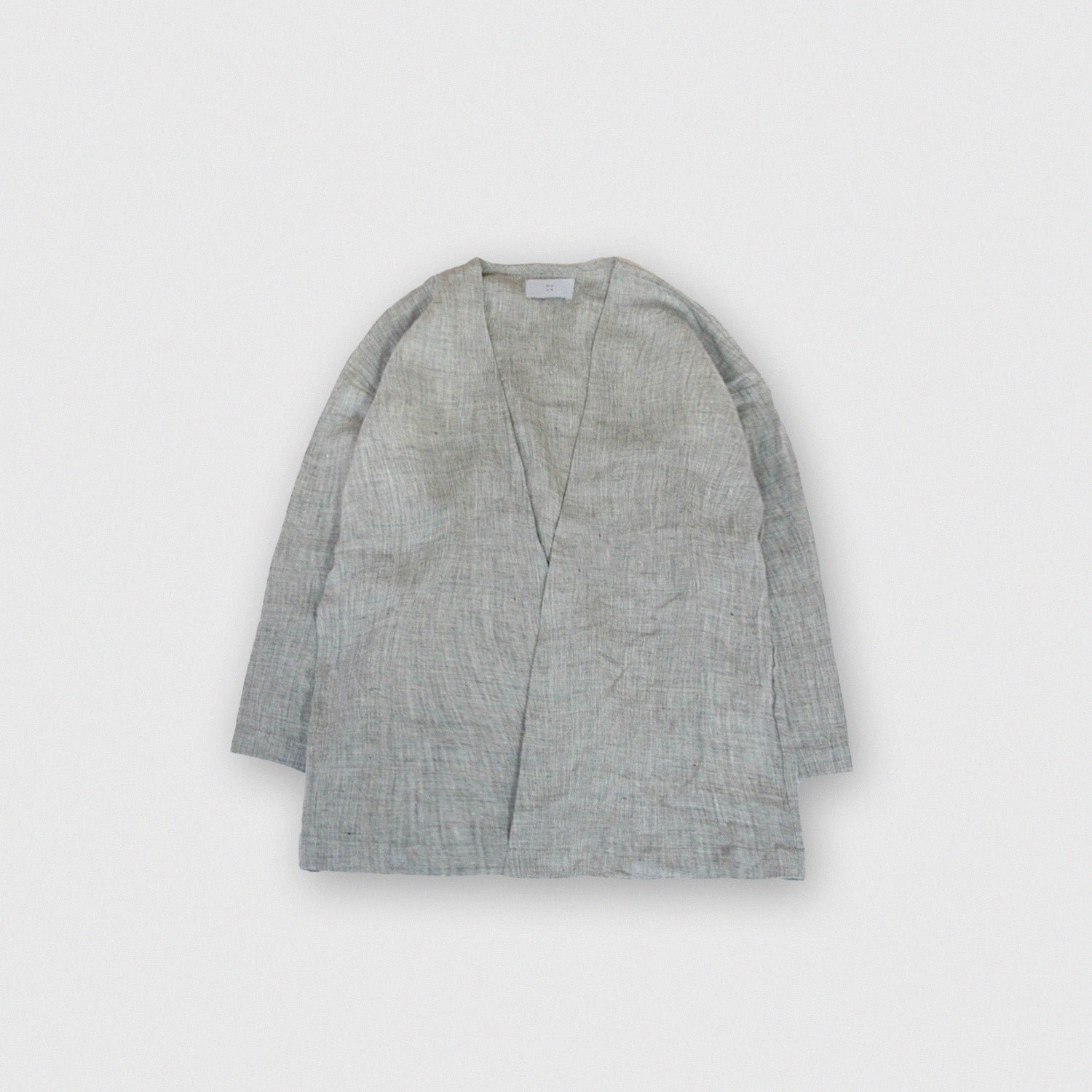 Linen relax cardigan<br>No.2203-A