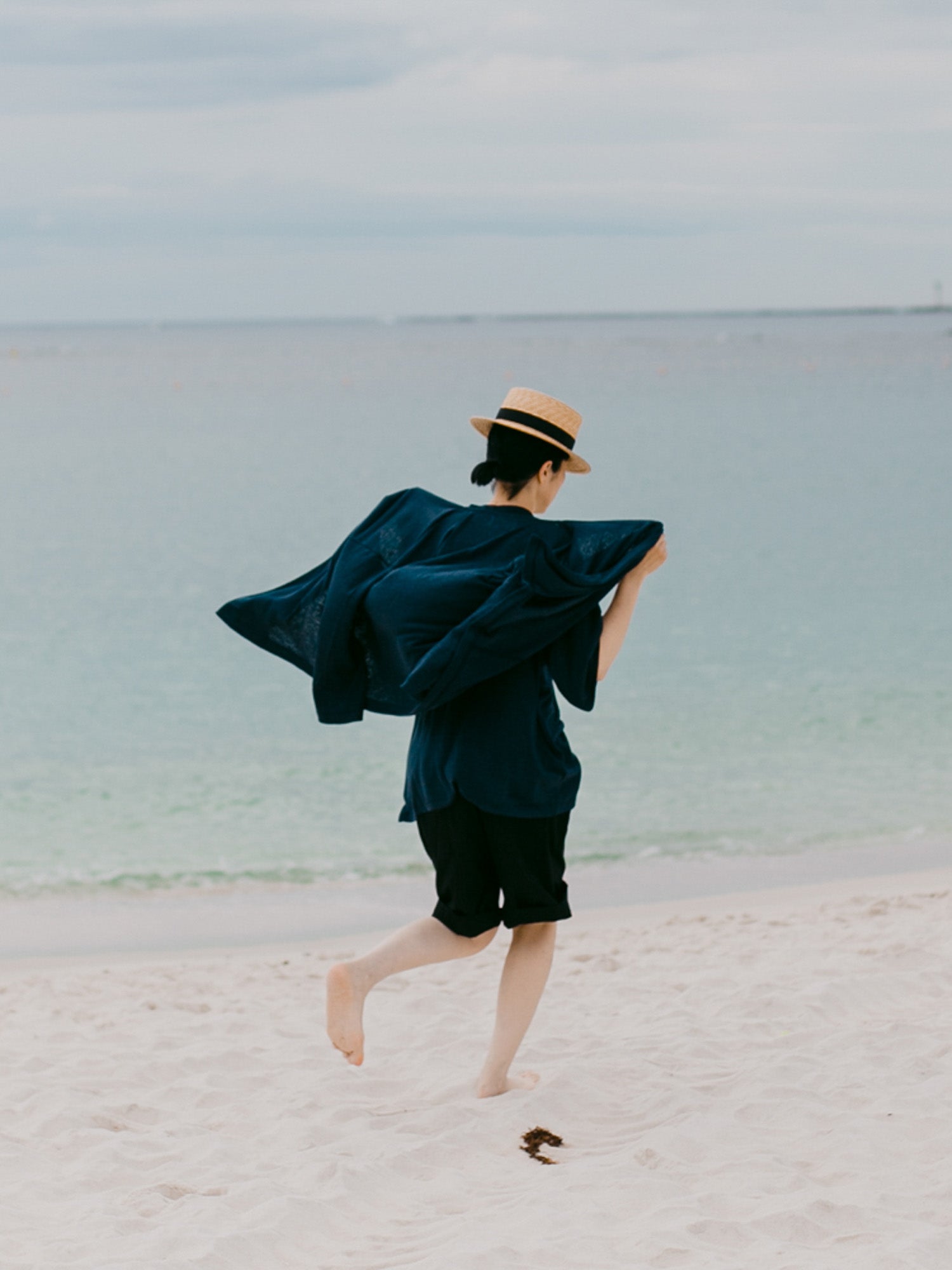 Linen<br>relax cardigan<br>No.2217