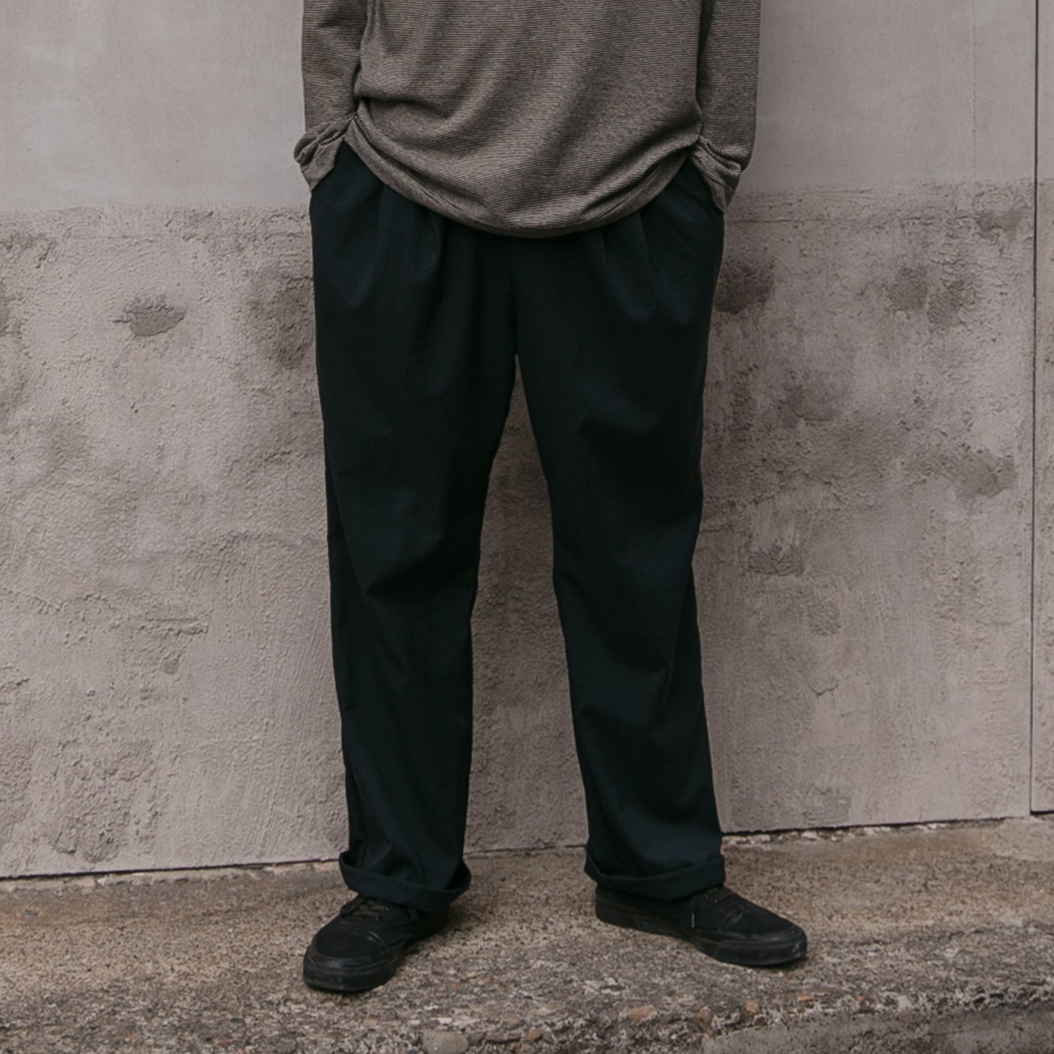 Nylon relax pants<br>No.2425