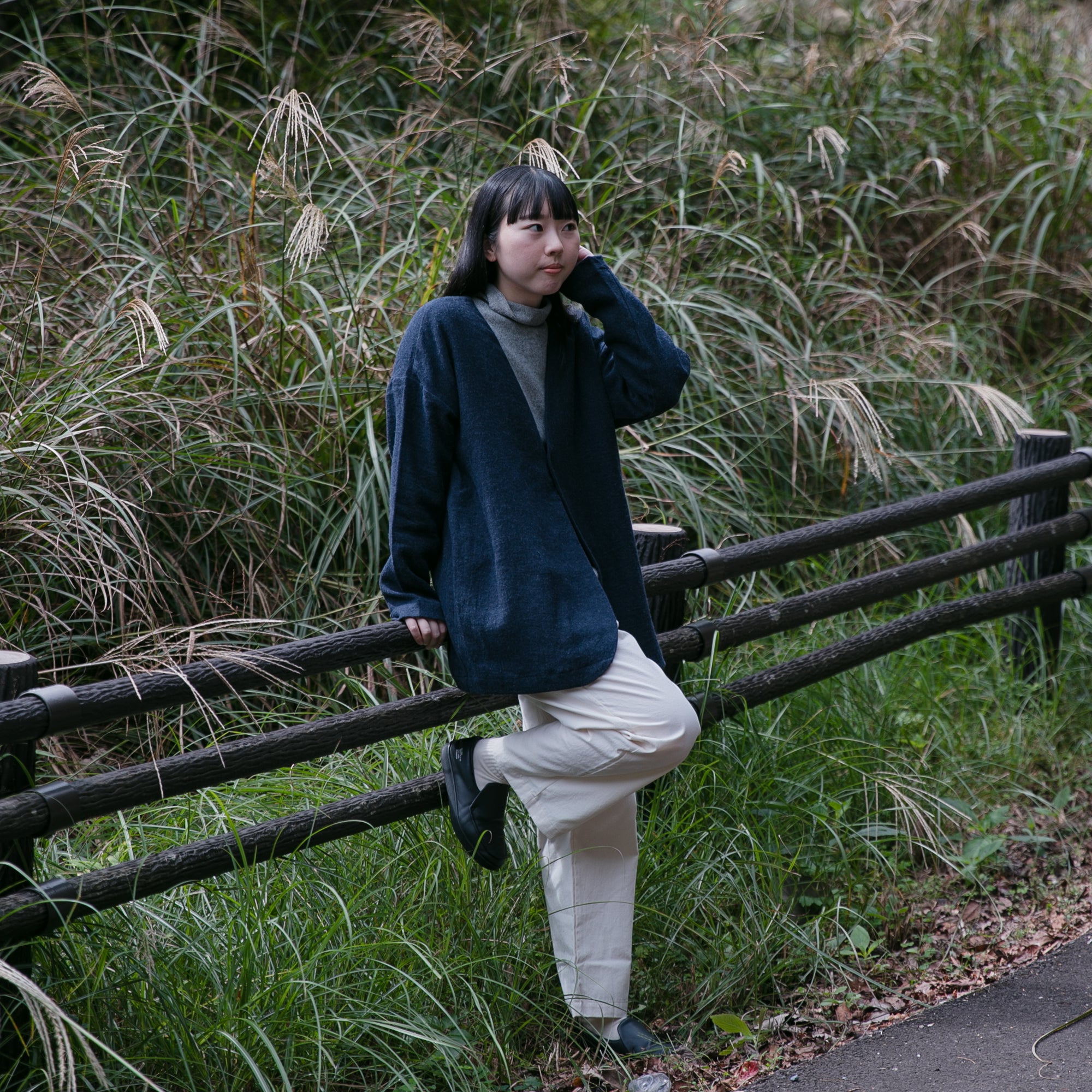 Round cardigan<br> No.2540