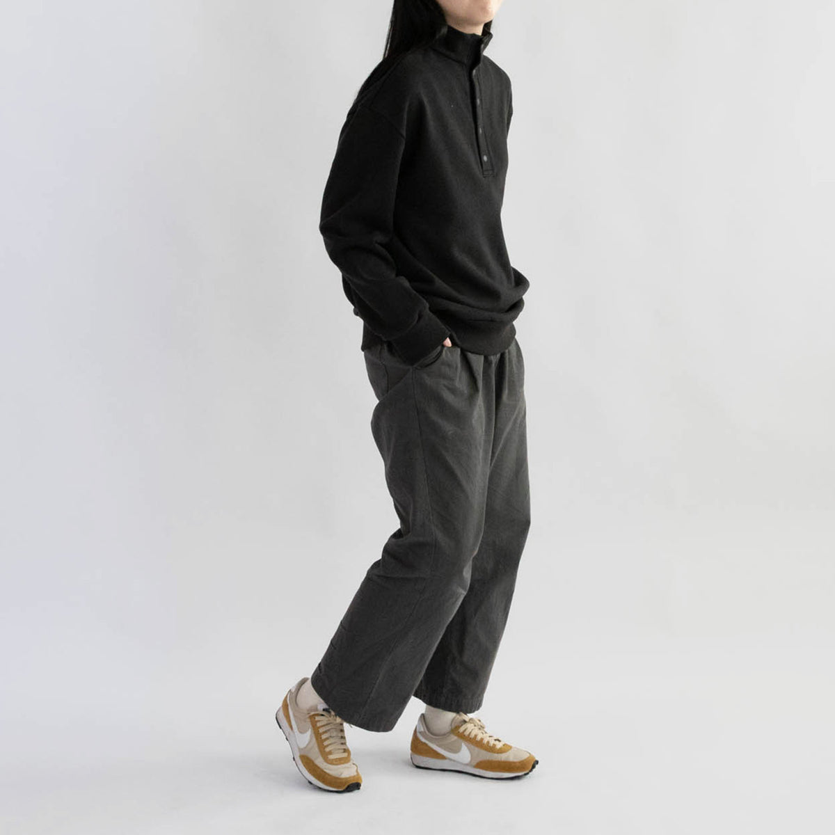 Half button pullover<br>No.2545