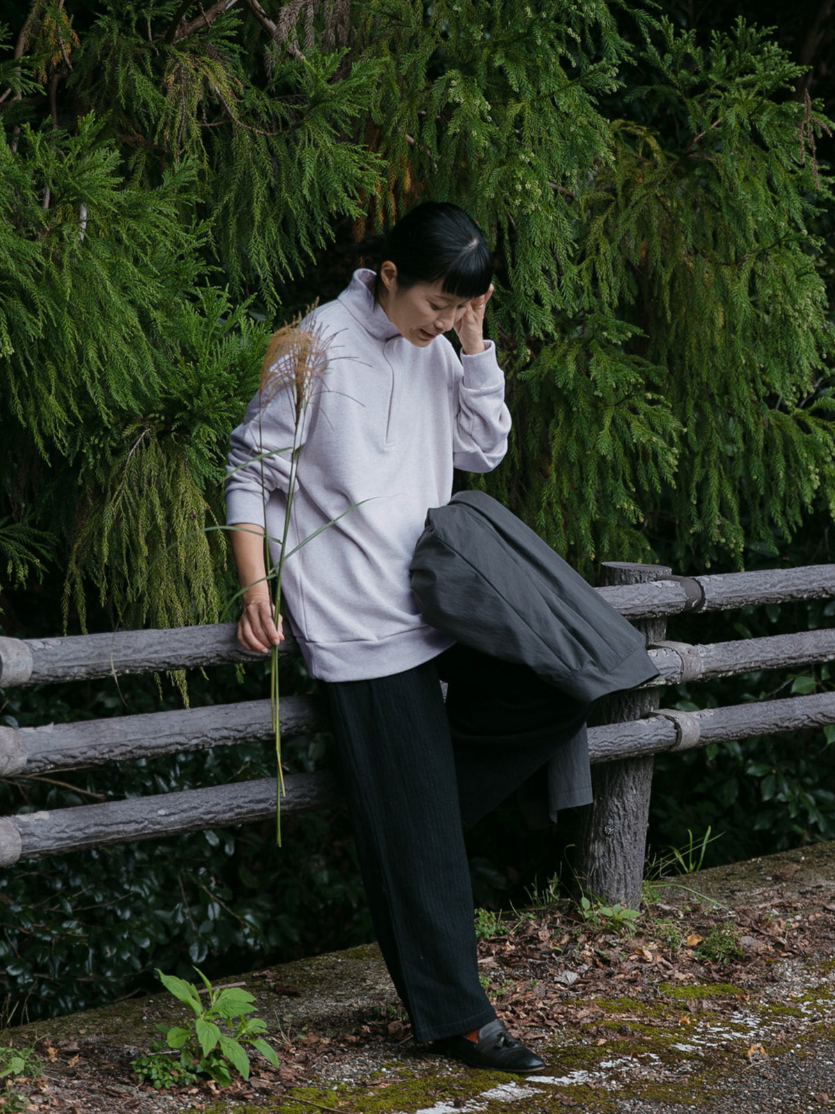 Half button pullover<br>No.2545