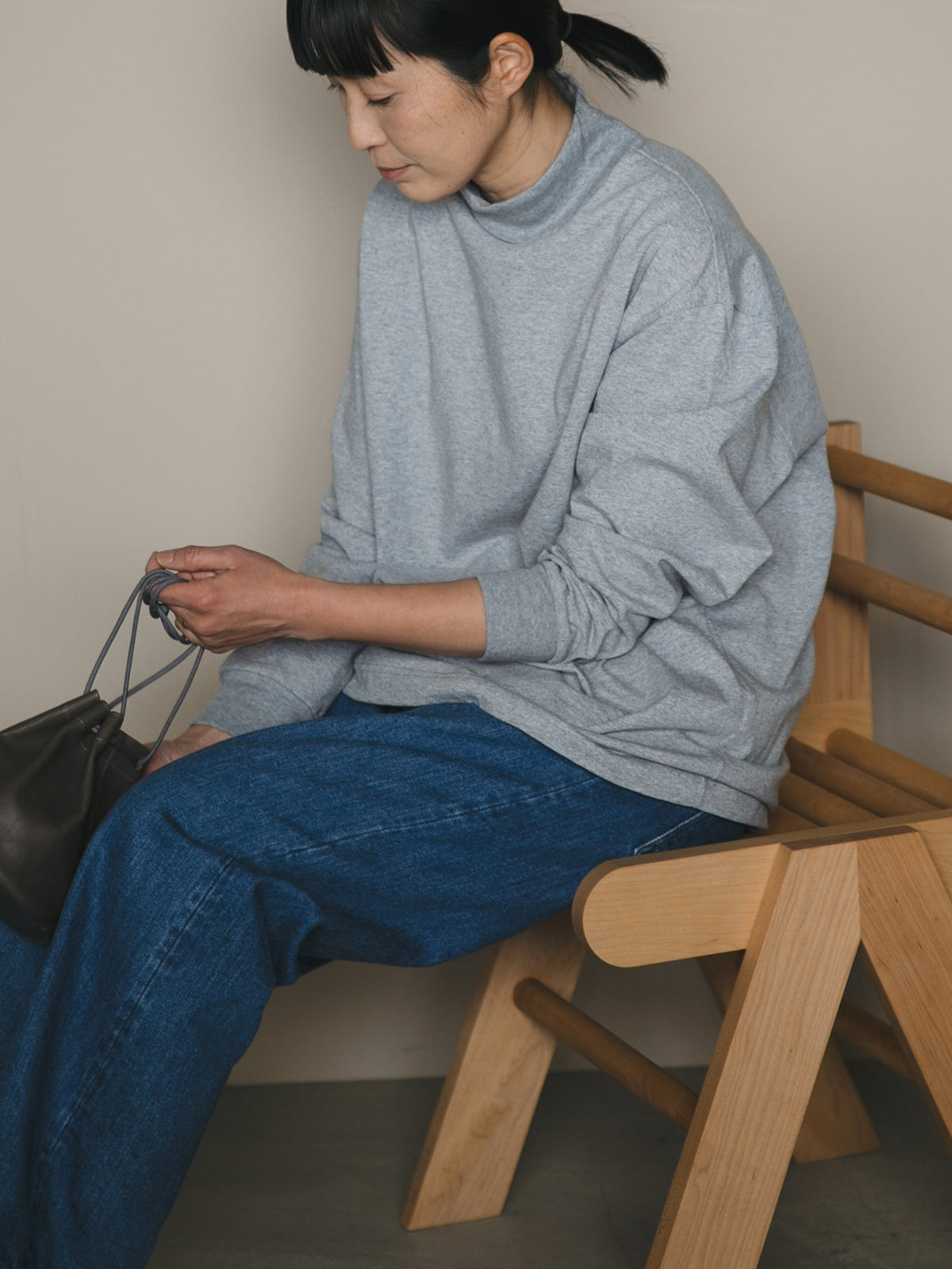High neck T-shirts<br>No.2549