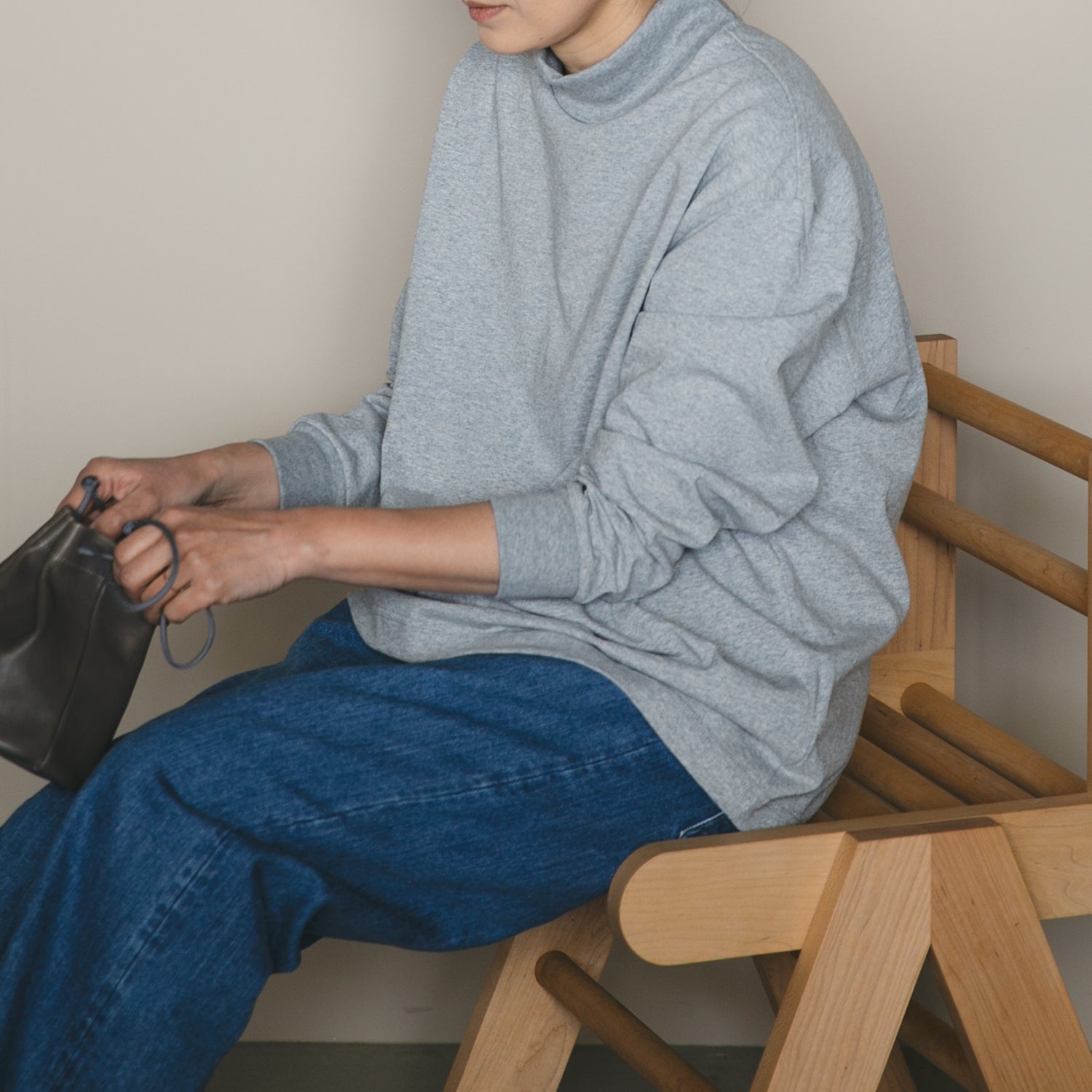 High neck T-shirts<br>No.2549