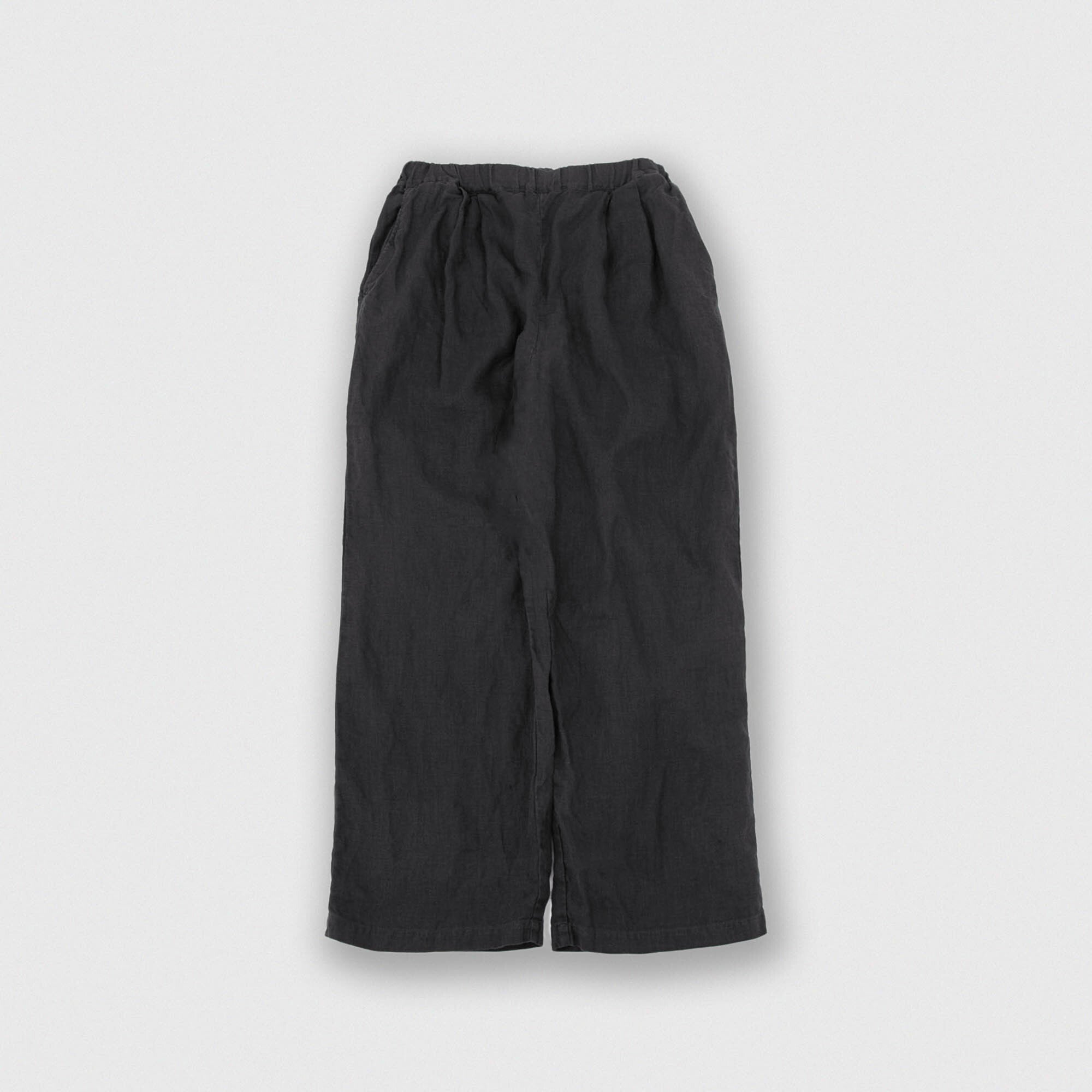 Linen relax semiwide pants<br>No.2562